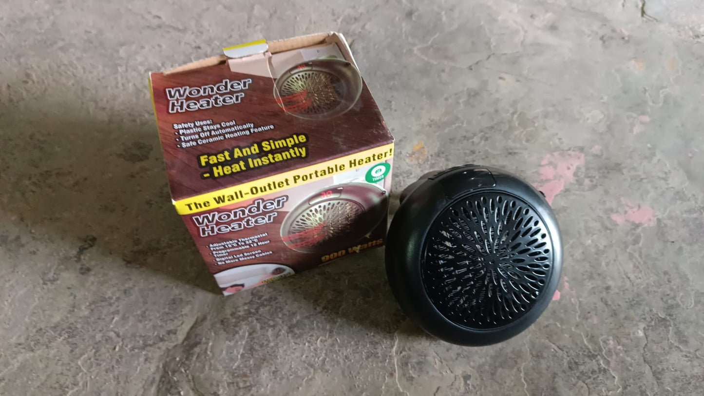 Room Heater For Home Office Camper Led Screen Portable Wall Heater (900w 1 Pc) - Happy Price - Image 7