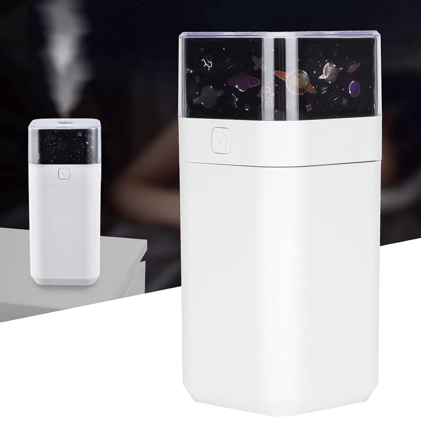 Star Projector Humidifier with LED Night Light, 300ml Dual Mode Mini Humidifier for Home & Office - Happy Price - Image 3