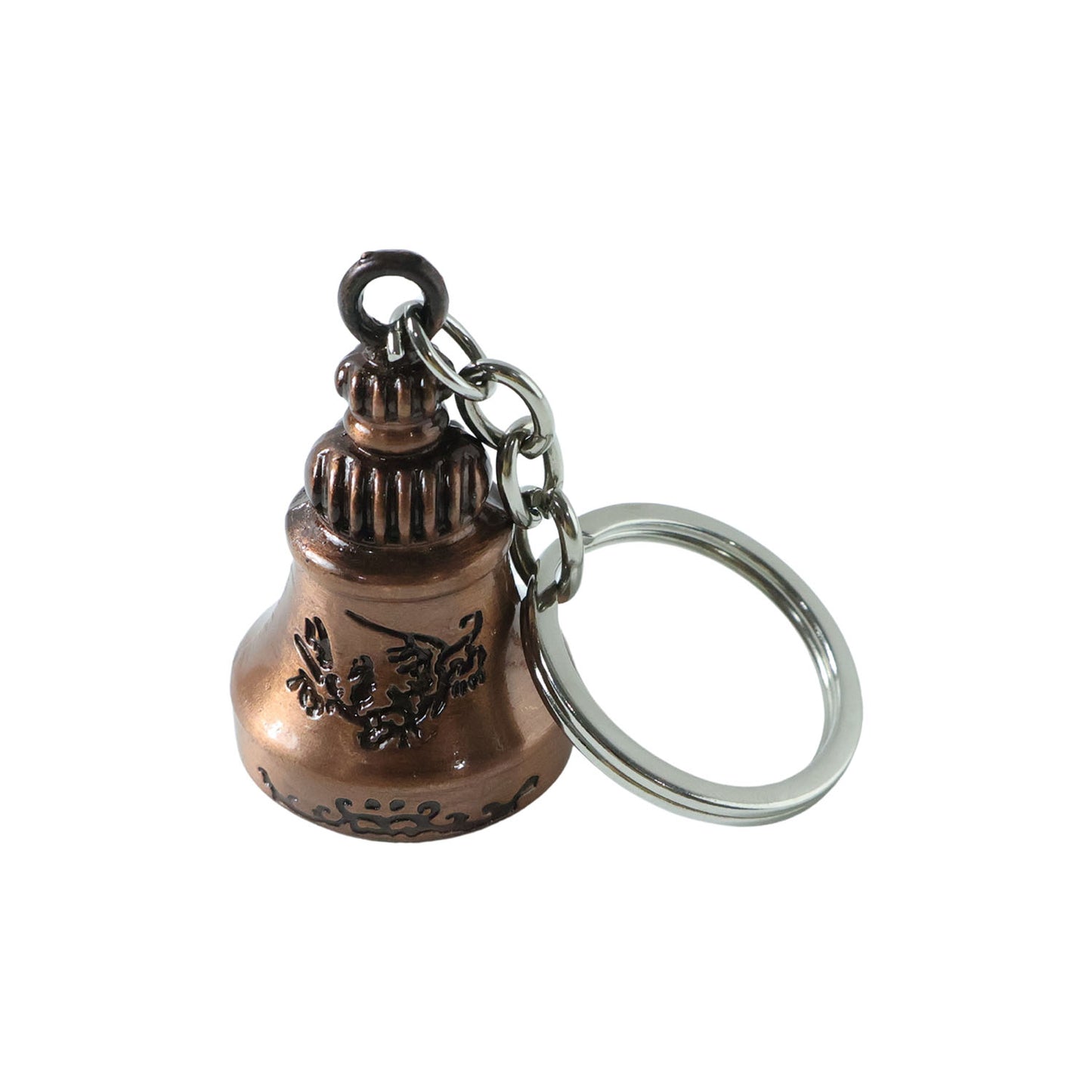 Mini Metal Bell Keychain with Engraving - 1 Piece - Happy Price - Image 4