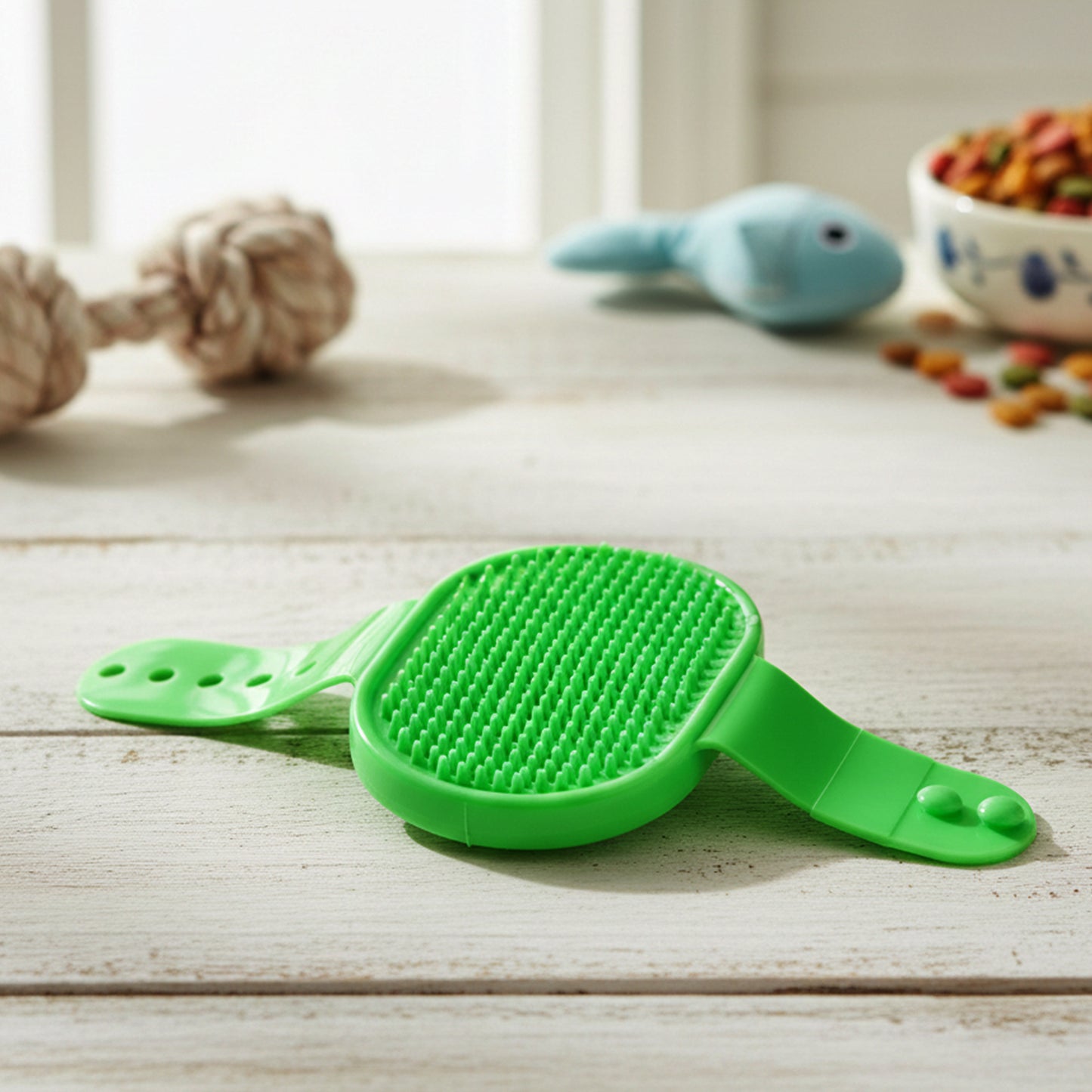 Pet Bath Brush with Hand Strap for Dogs & Cats - 1 Pc - Happy Price - Image 5