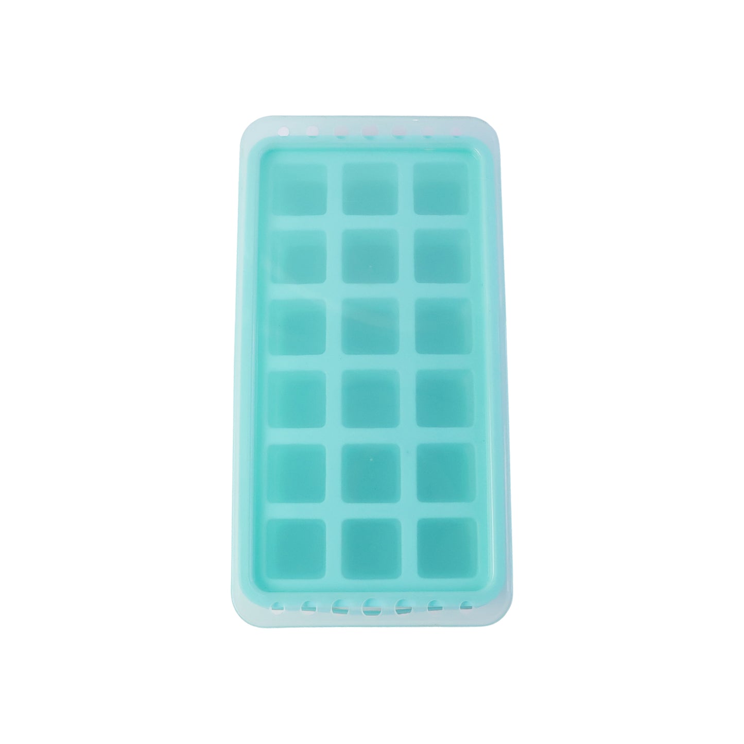 18 Grid Easy Release Ice Tray with Lid - Silicone Ice Cube Maker (1 Pc) - Great Price - Image 4