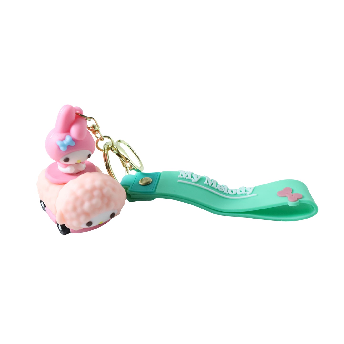 Cute Cartoon Silicone Keychain for Bags & Keys (1 Pc) - Happy Price - Image 4