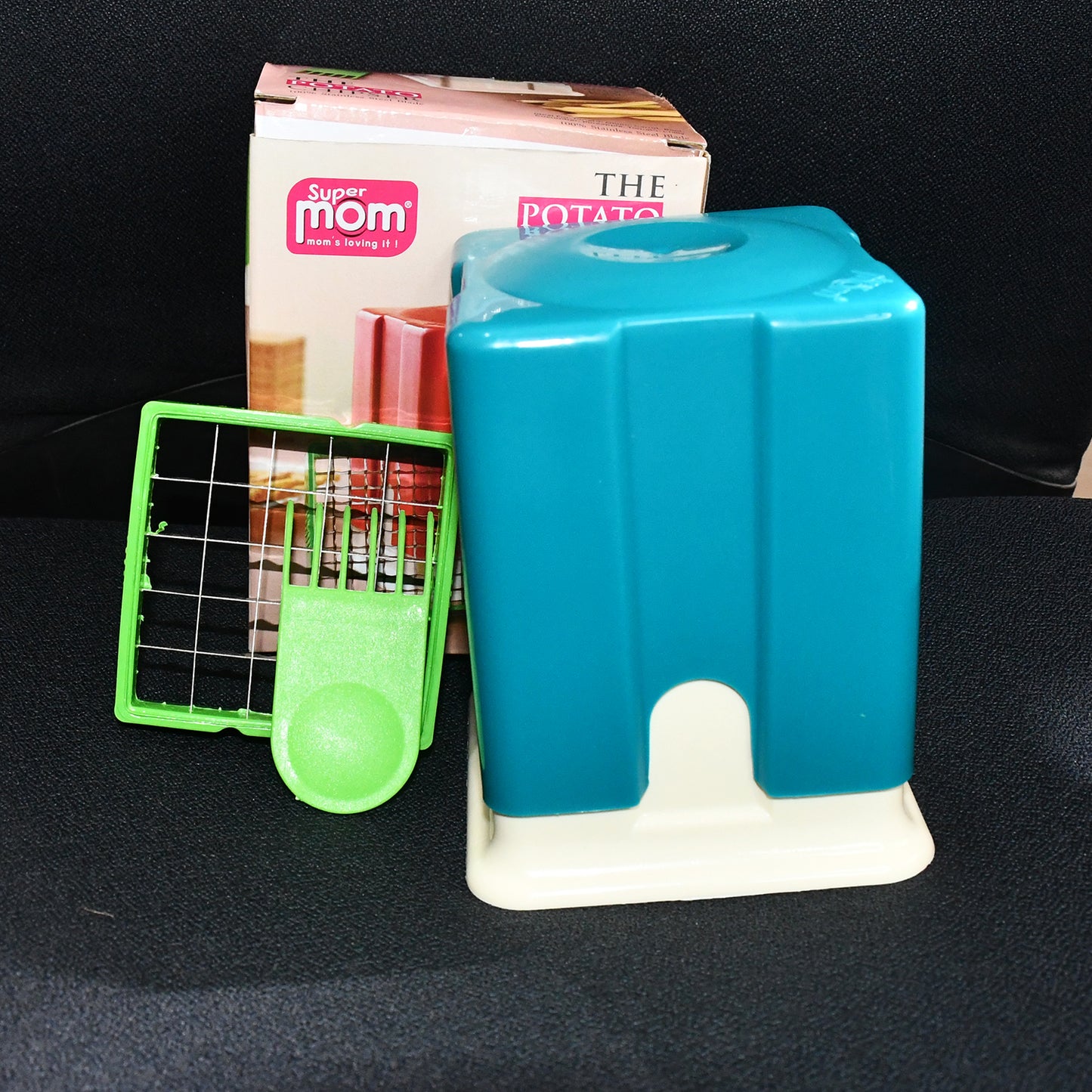 Stainless Steel Potato Chipper with Scraper - Easy French Fry Cutter - Happy Price - Image 6