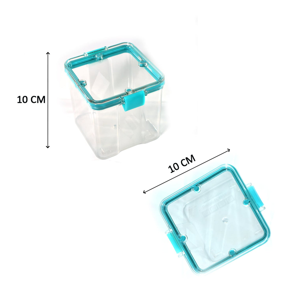 4pc Square Container 700ml Used For Storing Types Of Food Stuffs And Items. - Happy Price - Image 4