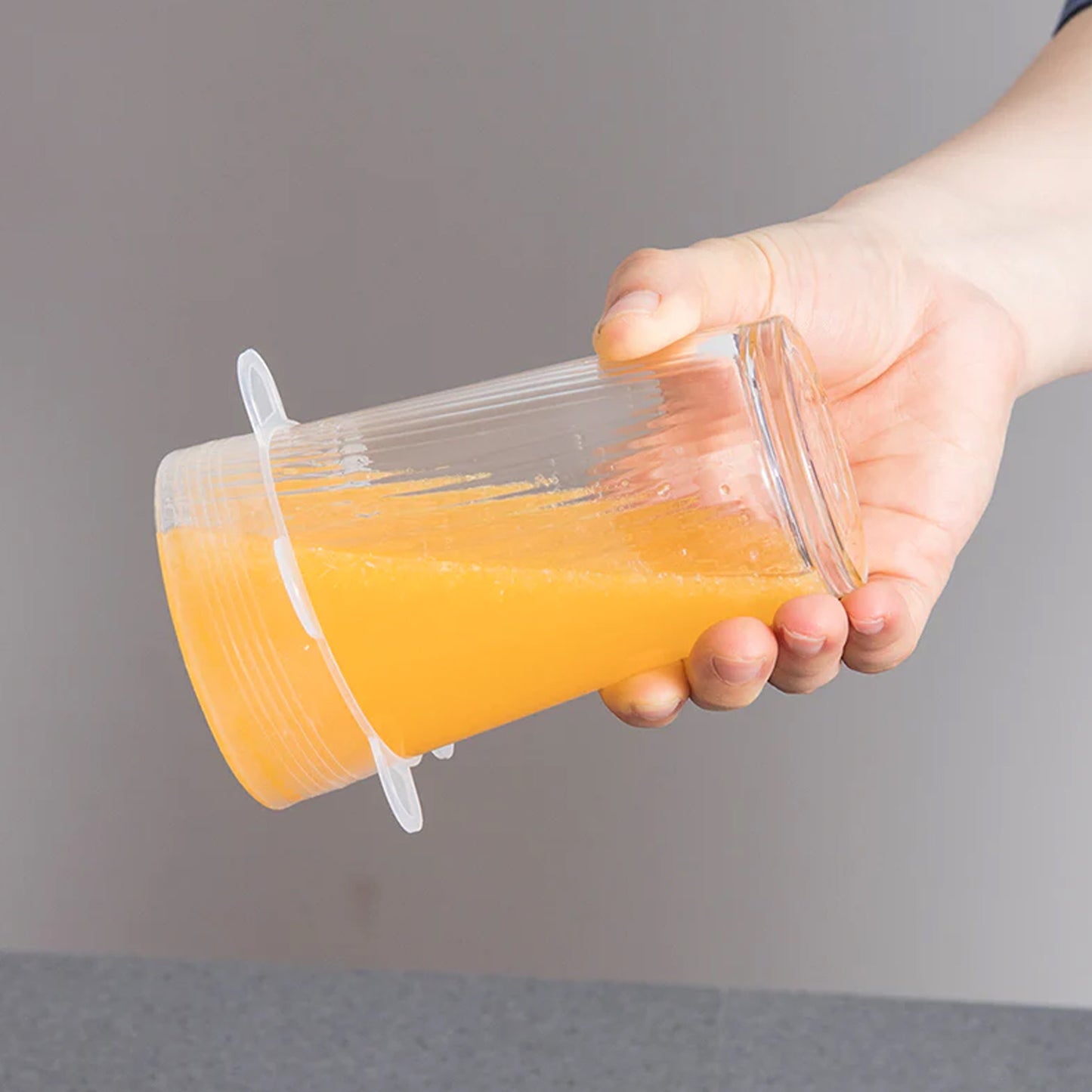 Silicone Stretch Lids Food Cover For Freezer Microwave Oven Dishwasher Safe Fresh-keeping Flexible Covers For Utensils Dishes Plates Jars Cans Mugs Bowl Covers Food Safety Seal Lids (6 Pcs Set 95 Gm ) - Happy Price - Image 6