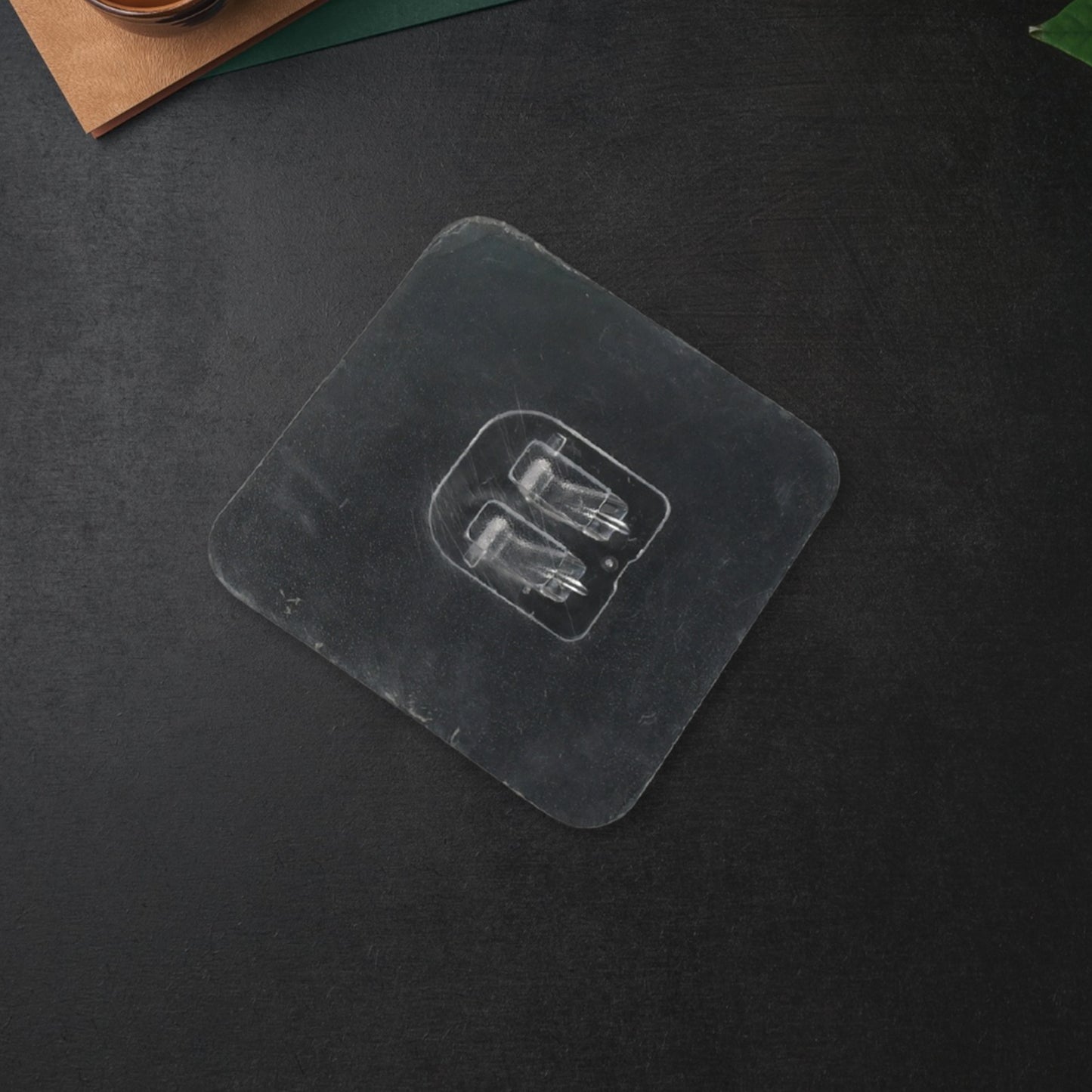 Transparent Adhesive Wall Hooks for Kitchen & Bathroom - No Drilling Needed (1 Pc) - Happy Price - Image 3