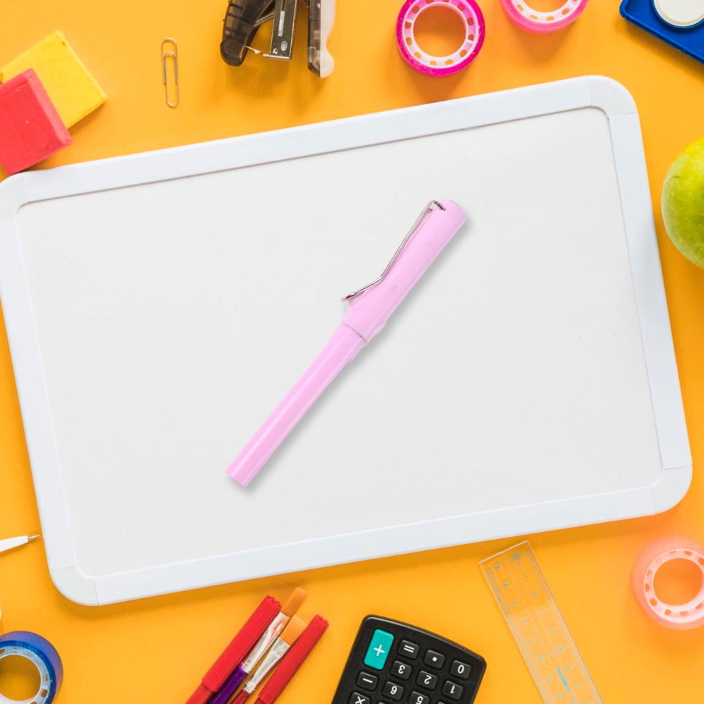 Pink 2-in-1 Everlasting Magic Pencil With Replaceable Eraser Inkless Reusable Portable - Happy Price - Image 4