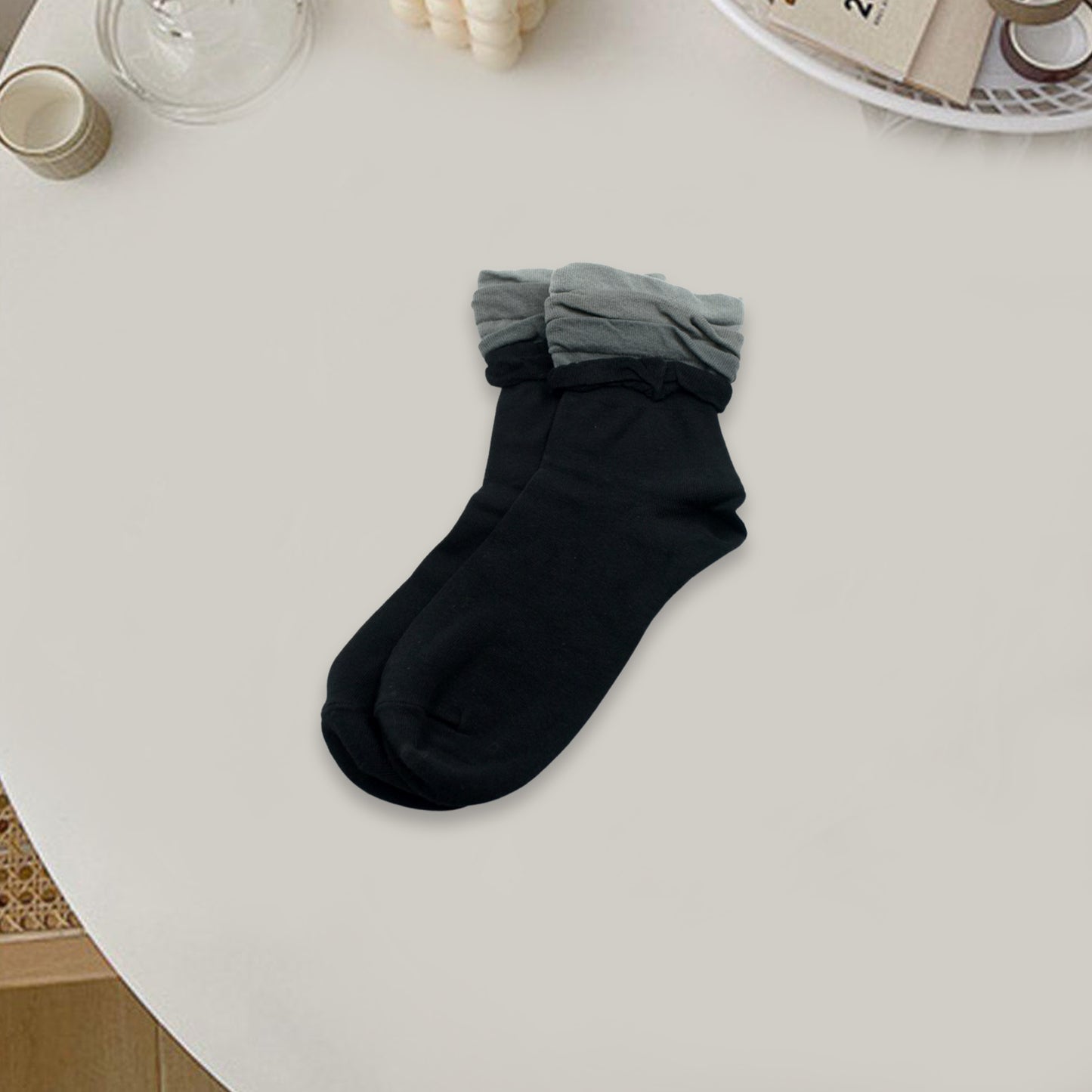Premium Soft Mix Socks - Comfortable 1 Pair for Everyday Wear - Happy Price - Image 1