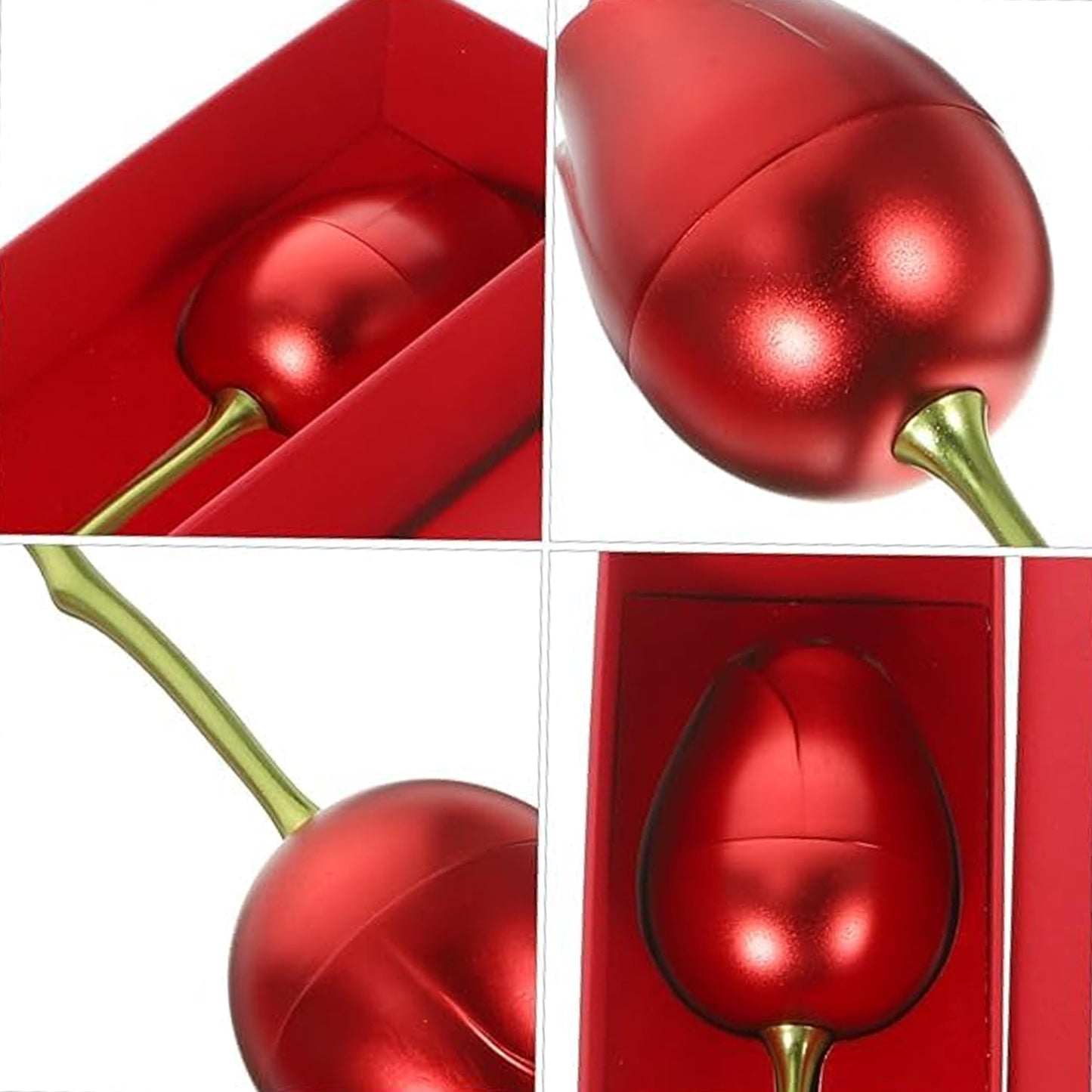 Metal Red Rose Couple Jewelry Box-fancy Jewelry Box (1 Pc) - Happy Price - Image 7