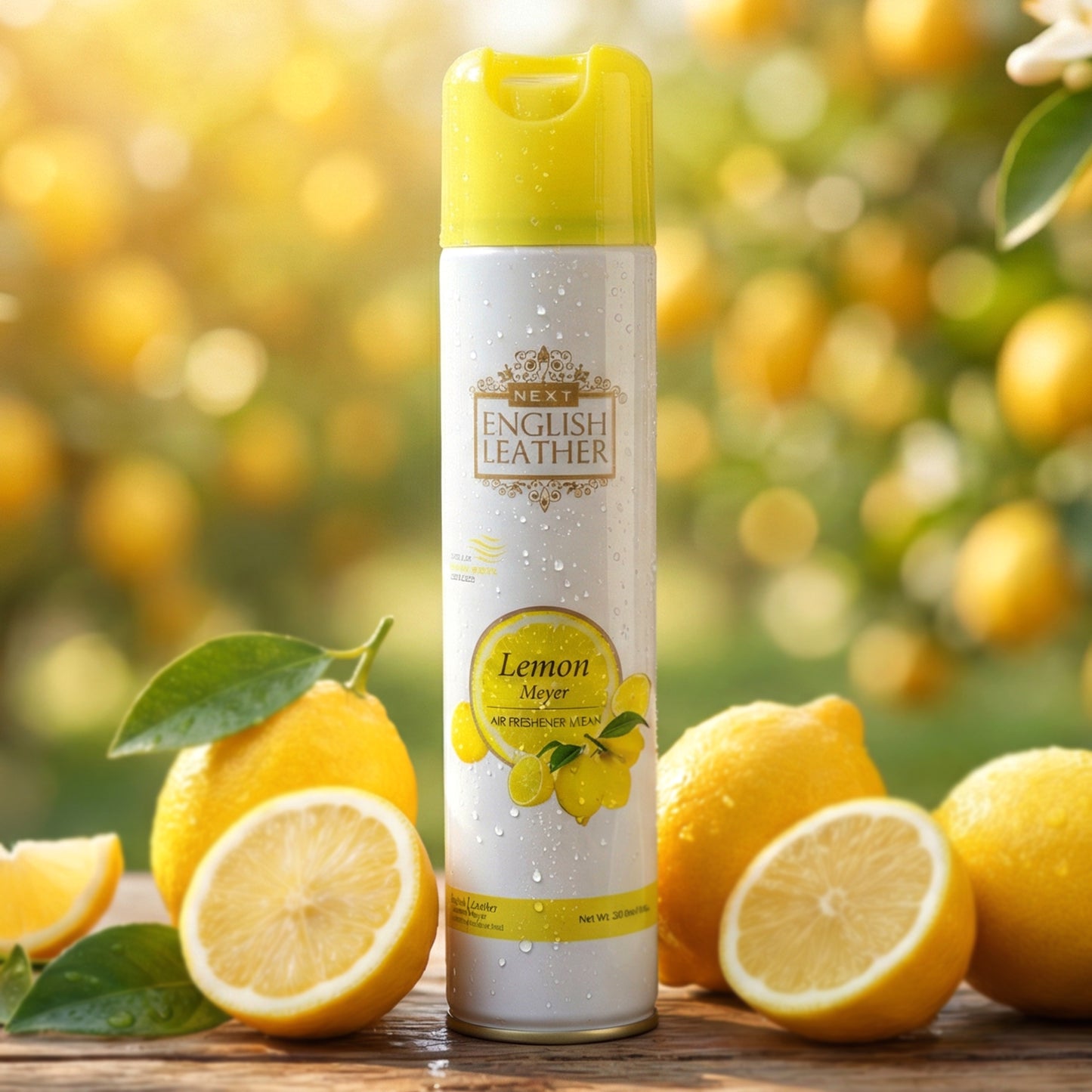 Next English Leather Lemon Air Freshener Spray 220 ML - Fresh Citrus Scent - Great Price - Image 3
