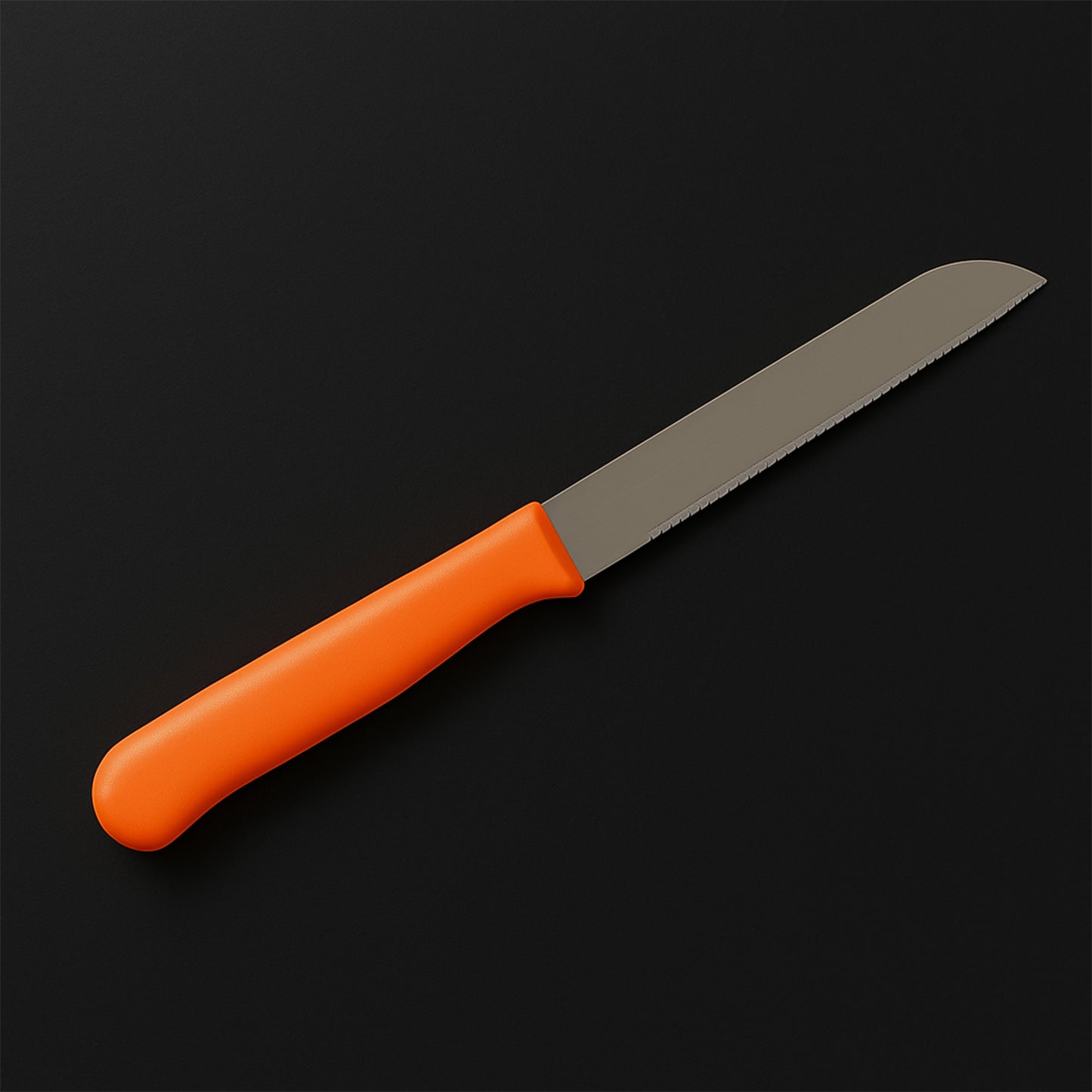 1 Pc Stainless Steel Plain Edge Utility Knife with Ergonomic Plastic Handle - Happy Price - Image 5