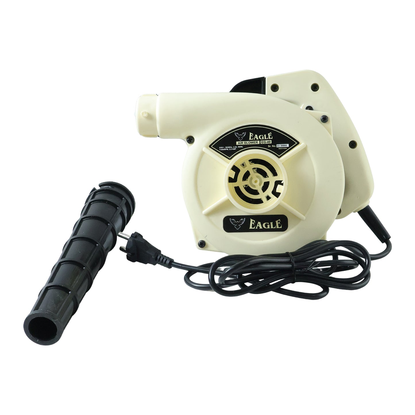 Eagle EG40 Electric Air Blower 500W - Powerful Dust Cleaner for Home & Electronics (1 Pc) - Great Price - Image 4