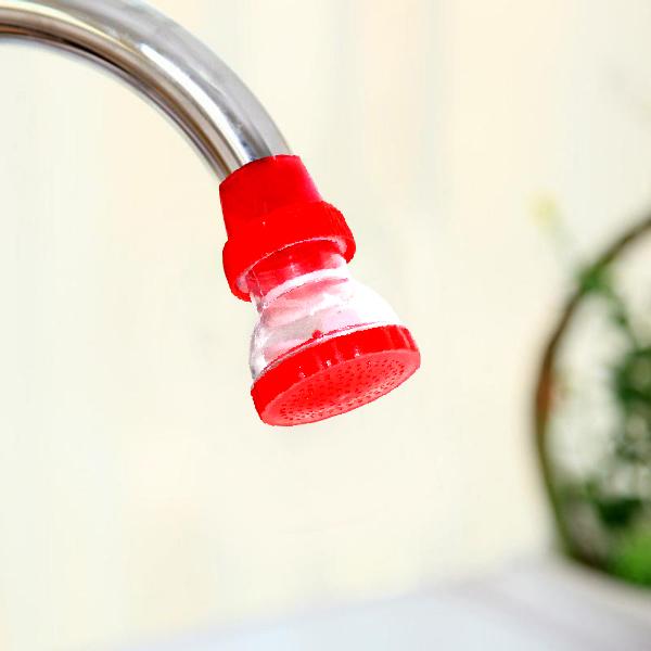 Small Plastic 360-degree Shower Head Faucet - Happy Price - Image 3