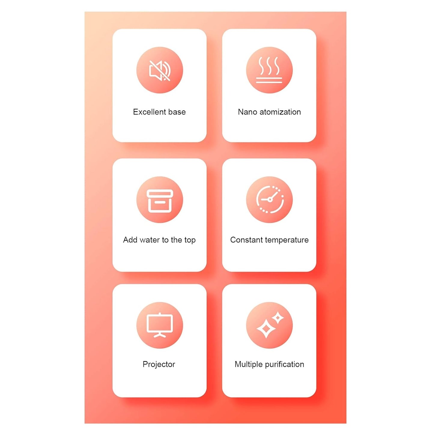 Star Projector Humidifier with LED Night Light, 300ml Dual Mode Mini Humidifier for Home & Office - Happy Price - Image 8