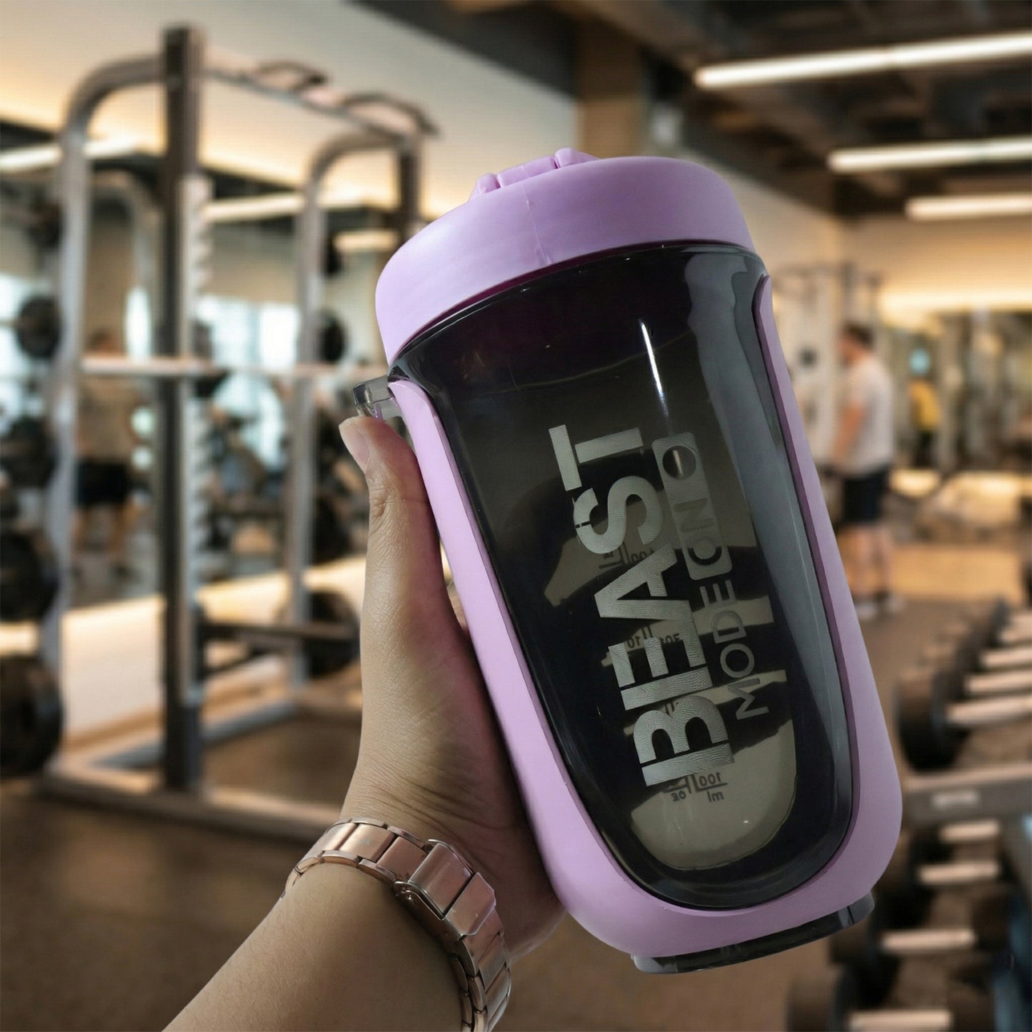 Leak-Proof Gym Shaker Bottle 500 ML - Protein Mix Drink Container 1 Pc - Great Price - Image 3