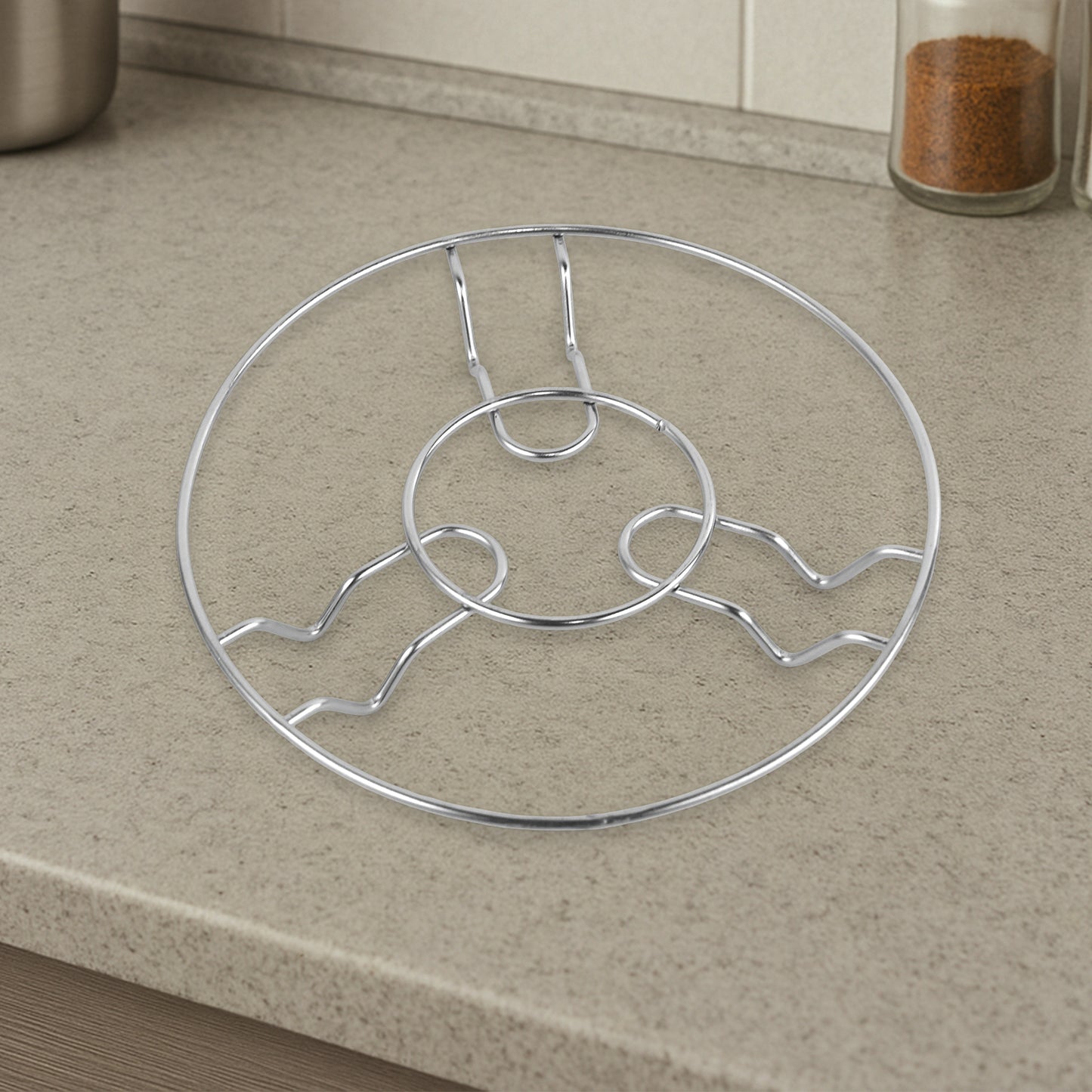 Apex Stainless Steel Wire Hotmate Trivet Stand Set Of 3 - Happy Price - Image 5