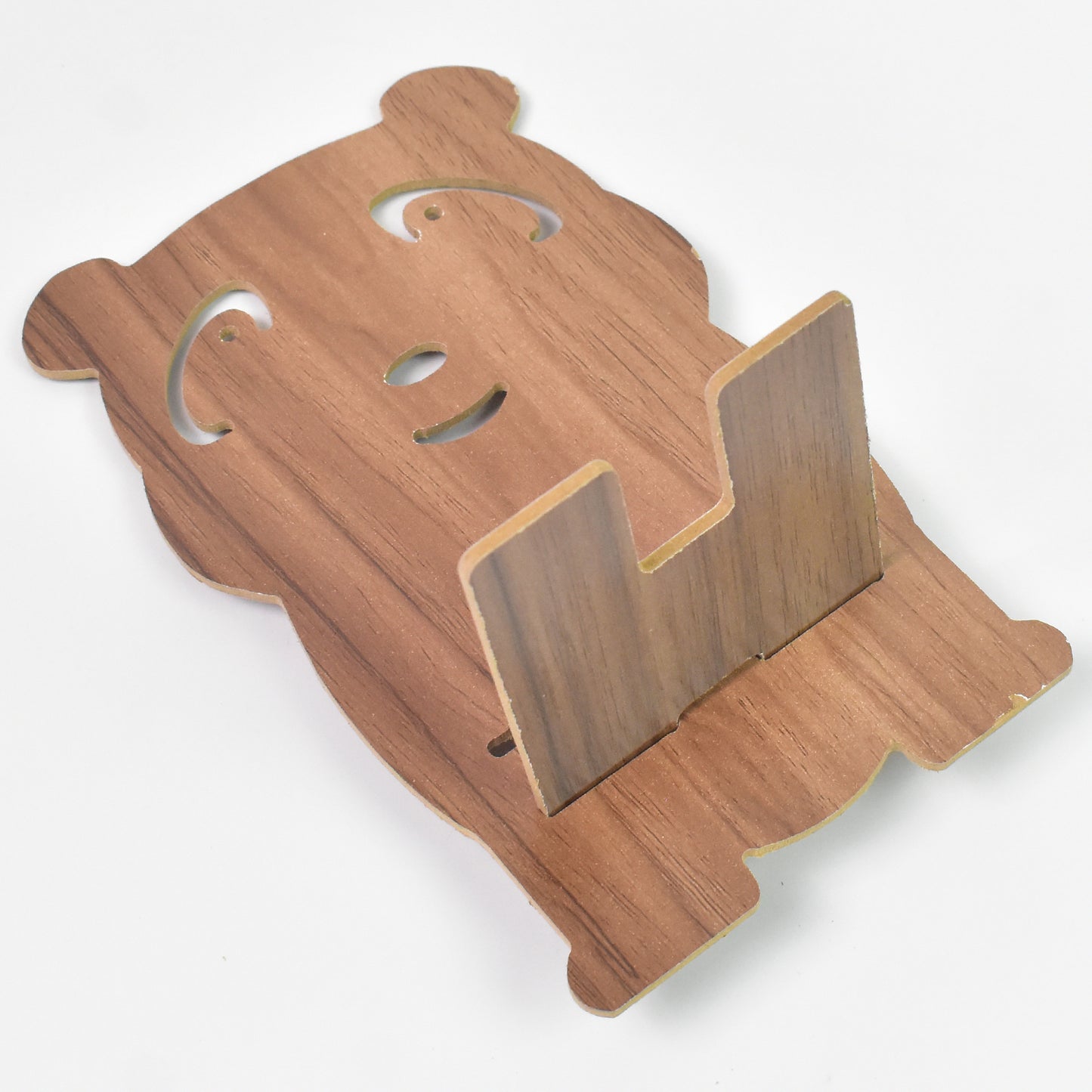 Wooden Cartoon Shape Design Mobile Stand (1 Pc) - Happy Price - Image 5