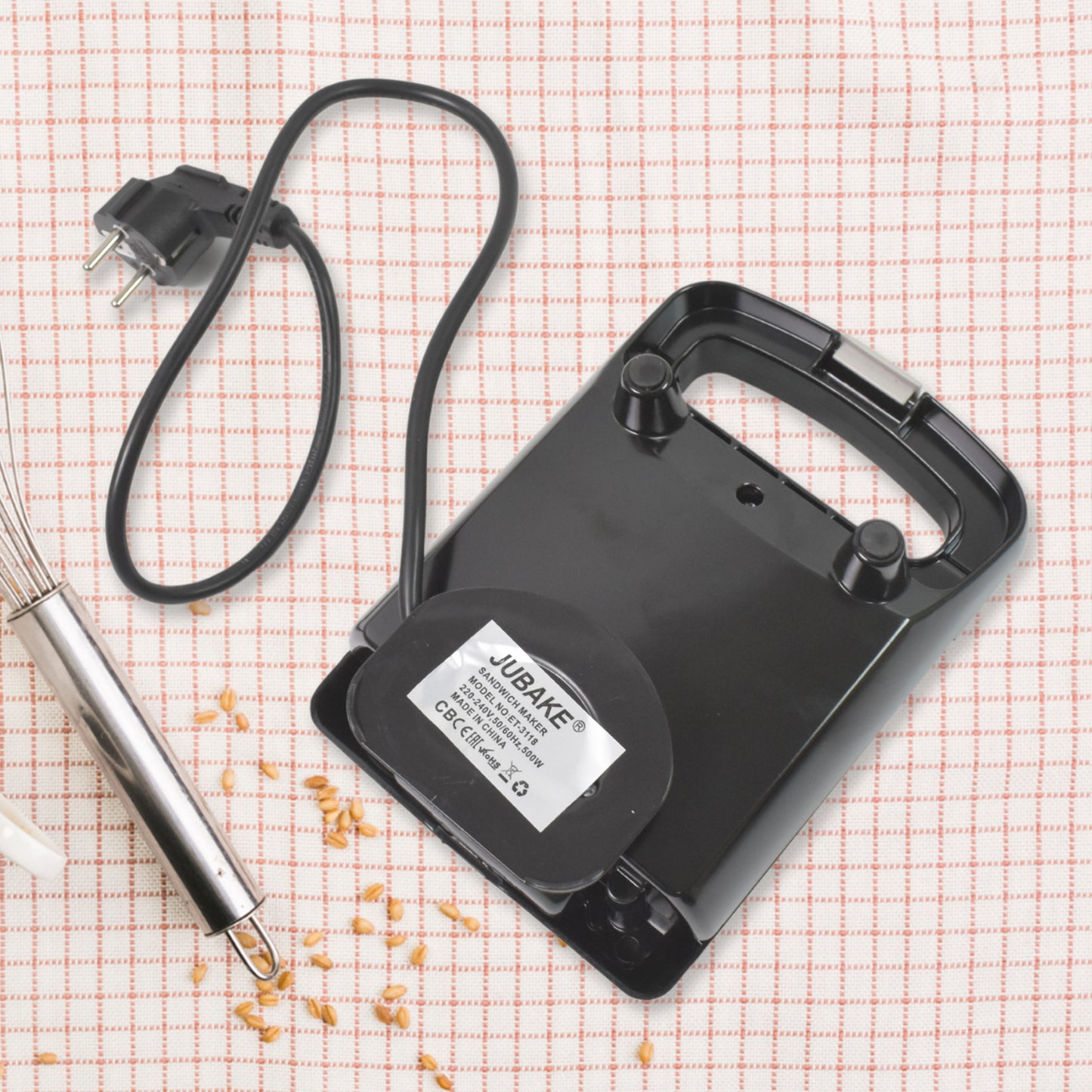 Sandwich Maker Makes Sandwich Non-stick Plates (1 Pc 500w) - Happy Price - Image 5