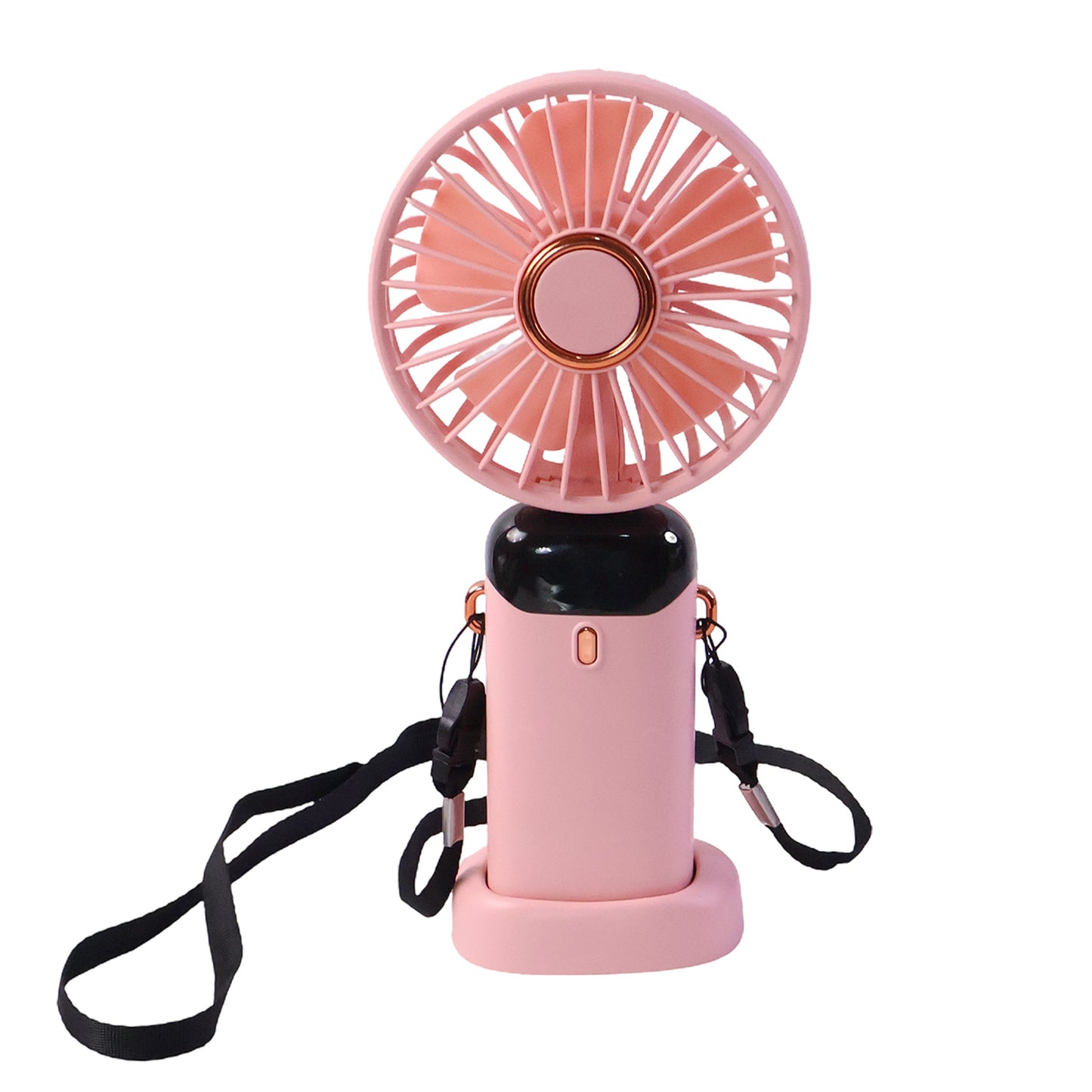 Rechargeable Portable Fan with Digital Display - USB Charging Handheld & Tabletop Cooler (1 Pc) - Happy Price - Image 4
