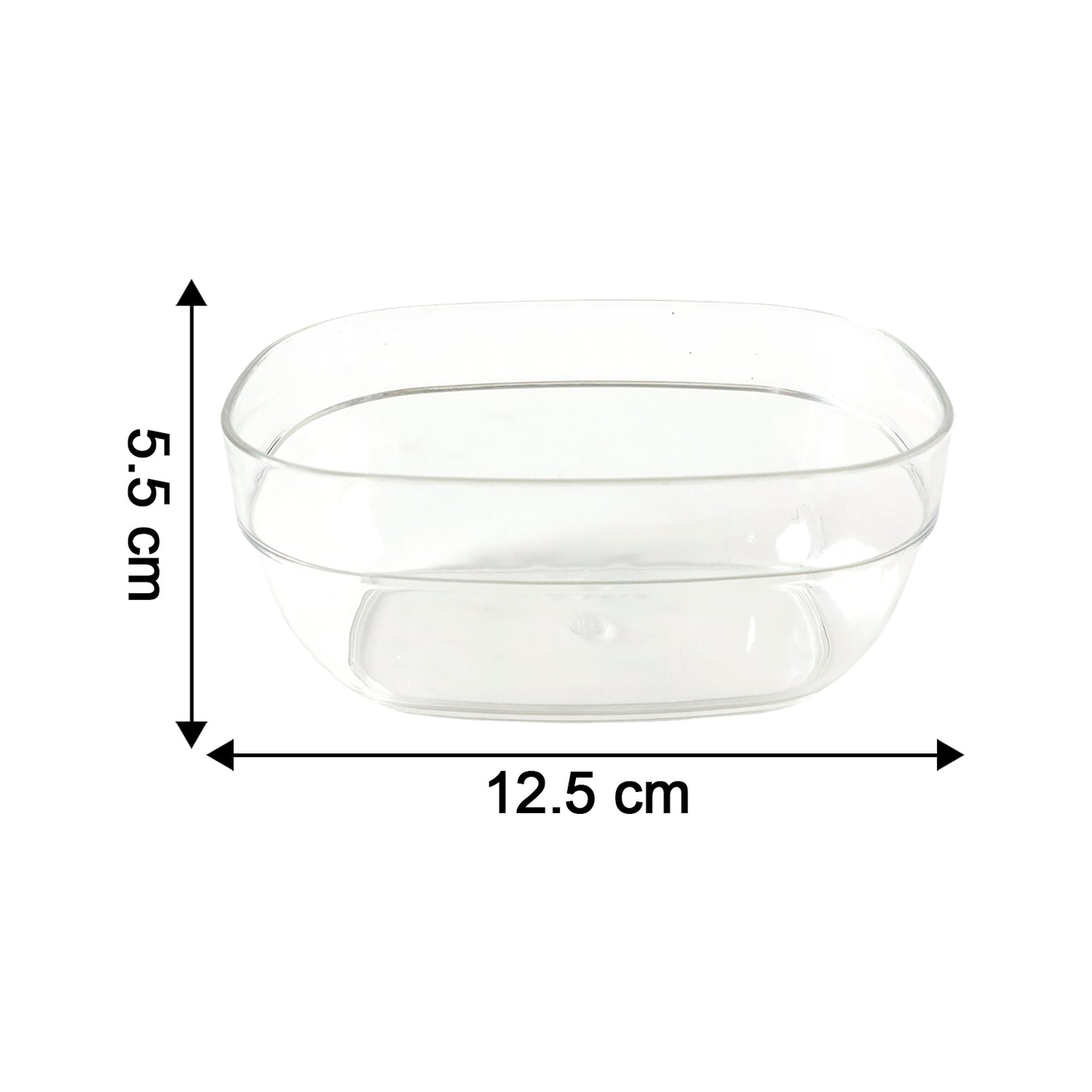 Set of 6 Transparent Oval Serving & Storage Bowls - Happy Price - Image 5