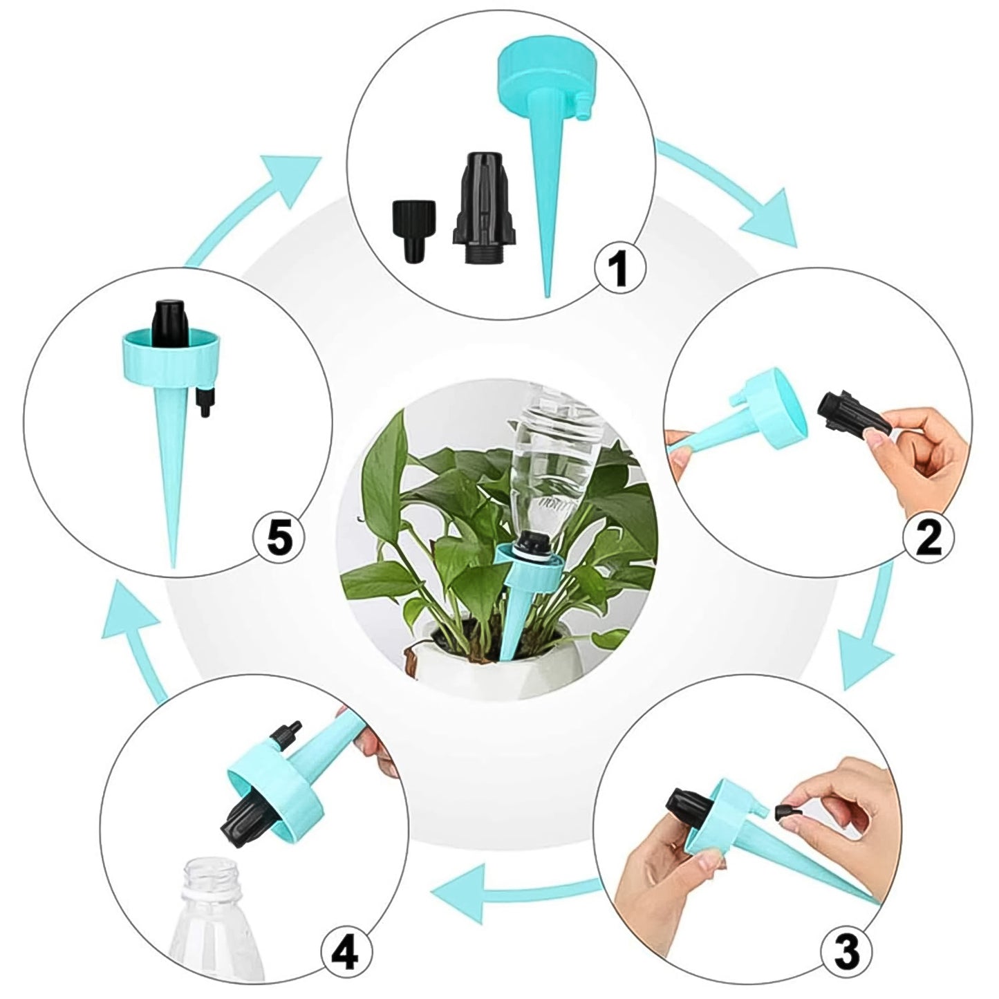 Auto Plant Watering Devices (1 Pc Mix Color) - Happy Price - Image 3