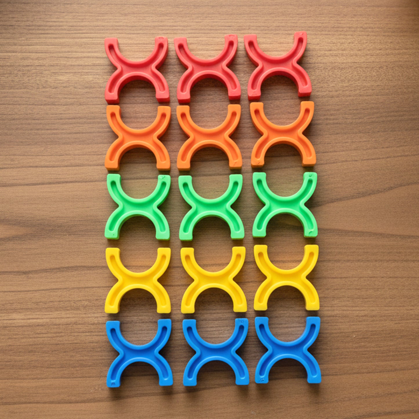 Colorful Interlocking Balance Blocks Toy Set for Kids - Educational Stacking & Building Fun (1 Set) - Happy Price - Image 5