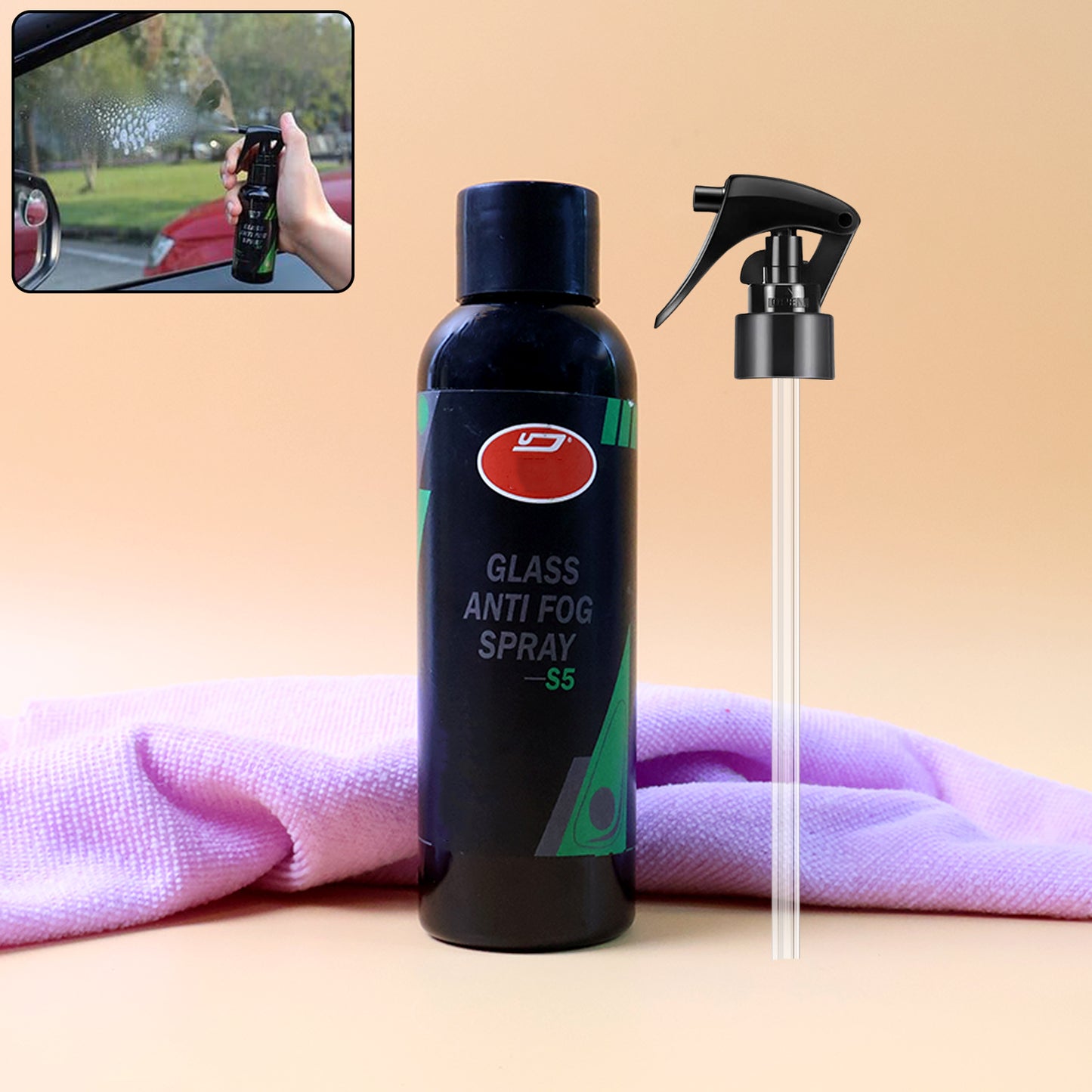 Glass Anti Fog Spray 120ml for Clear Vision - Happy Price - Image 7