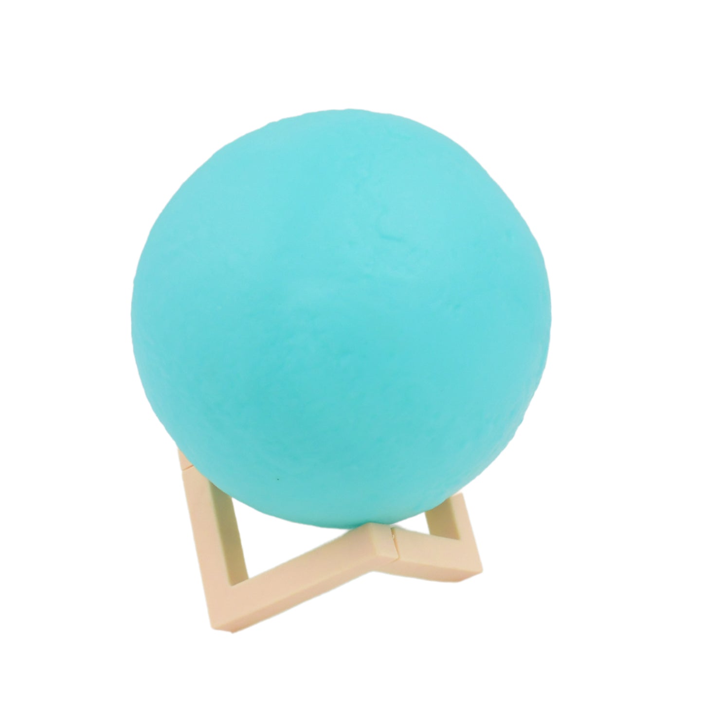 Moon Night Lamp Blue Color With Plastic Stand (15 X12 Cm 1 Pc) - Happy Price - Image 4