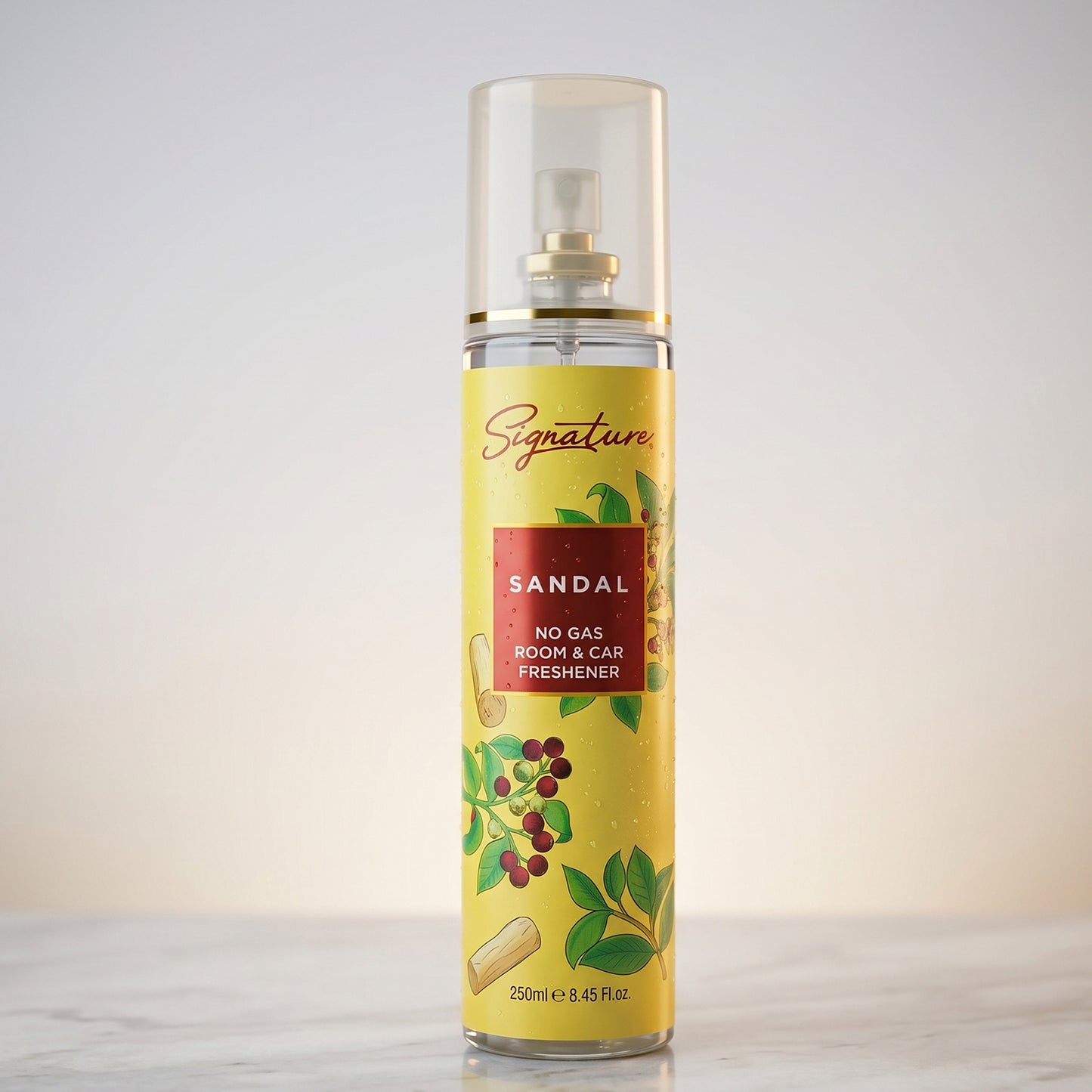 Signature Sandalwood Air Freshener Spray 250 ML for Home & Car - Great Price - Image 2