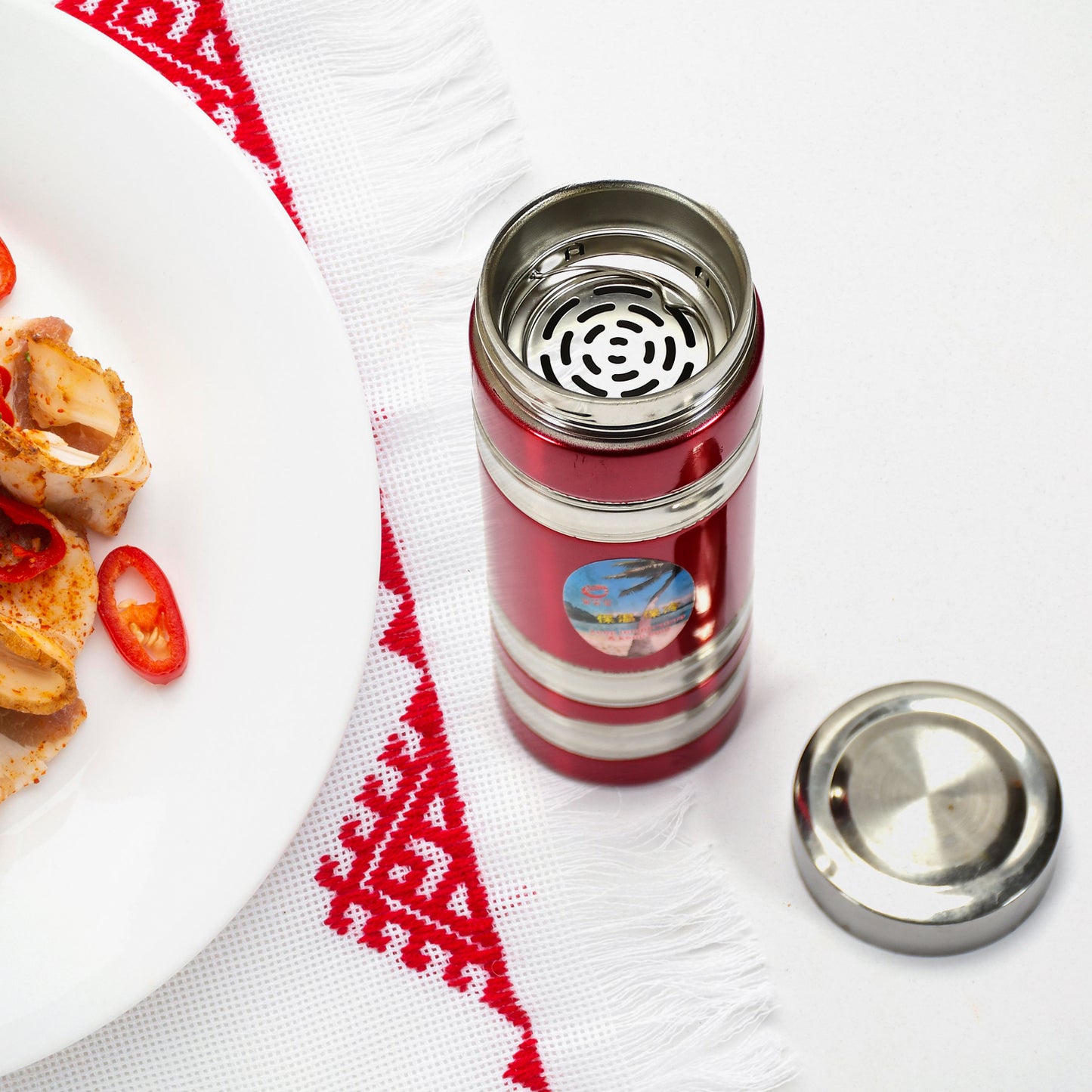 Mini Stainless Steel Water Bottle Bottle 380ml For School Home Use - Happy Price - Image 5