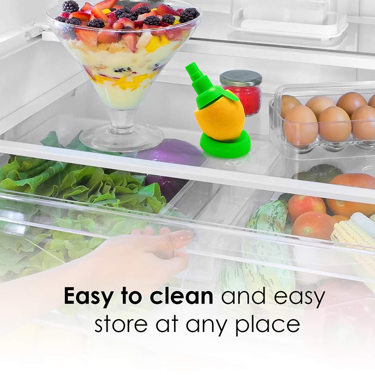 Creative Lemon Sprayer Fruit Juice Citrus Lime Juicer (3 Pcs Set) - Happy Price - Image 3