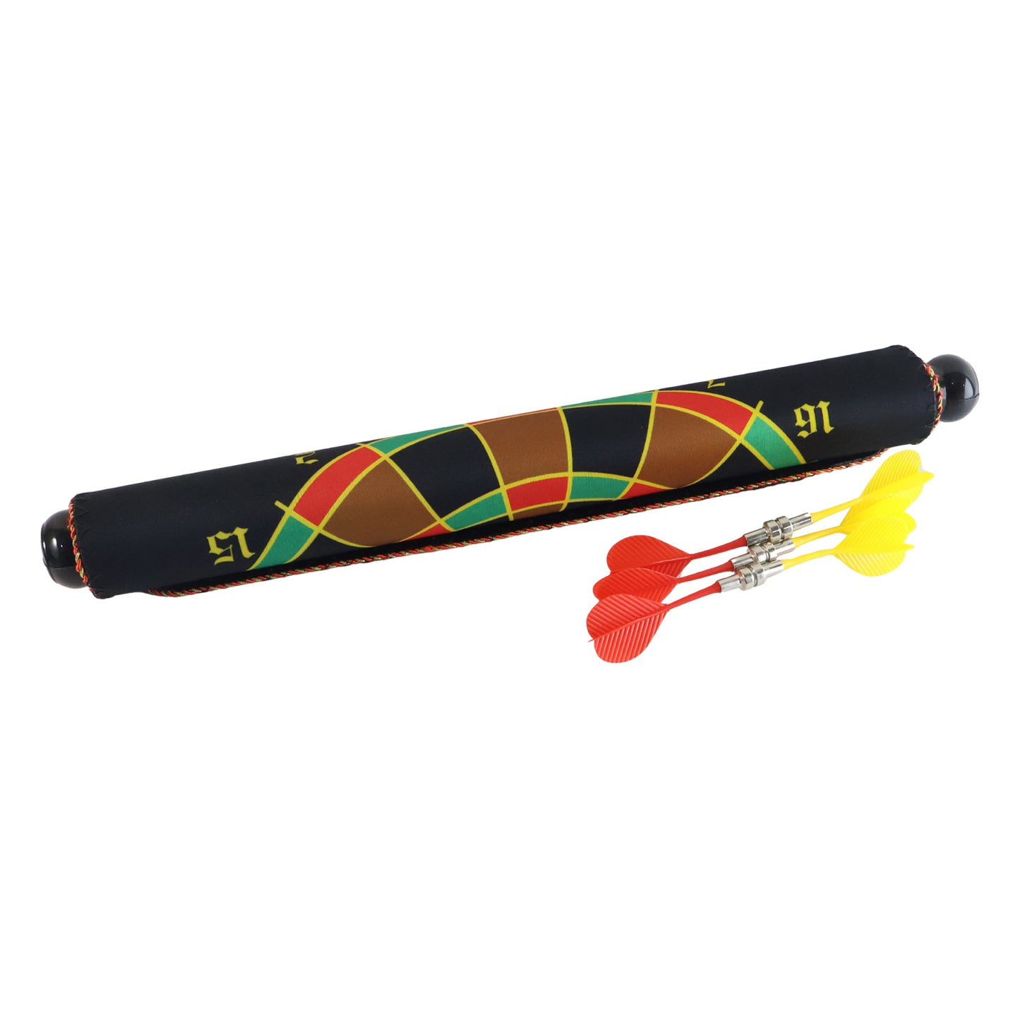 Roll-Up Double-Sided Dartboard Game Set with Safety Darts - Indoor/Outdoor Fun - Great Price - Image 3