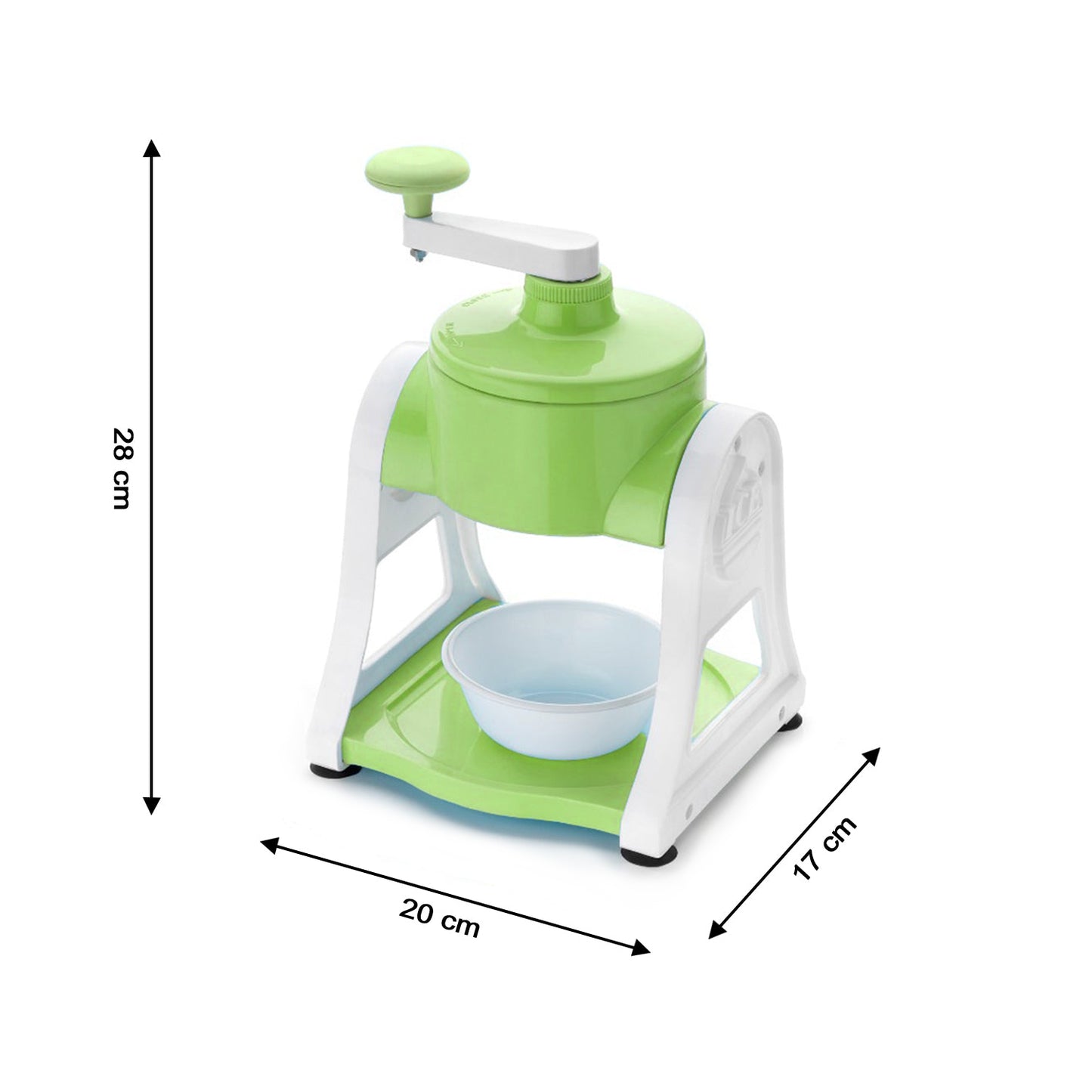 Ice Gola Maker Ice Snow Maker Machine Ice Crusher Indoor Outdoor Manual With Steel Blade Antislip Grip - Happy Price - Image 7