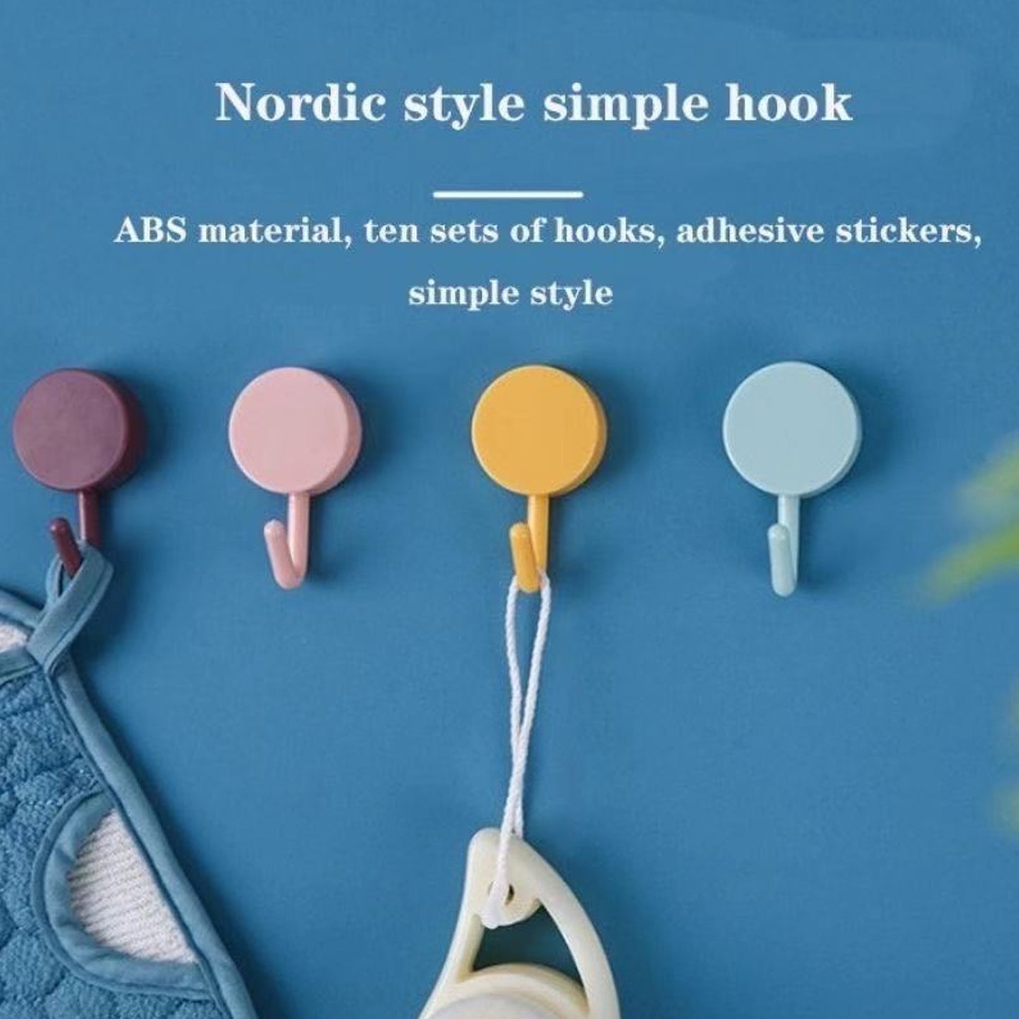 Big Wall Hook Heavy Duty Hook 2 Pcs For Home Wall Use Hook - Happy Price - Image 5