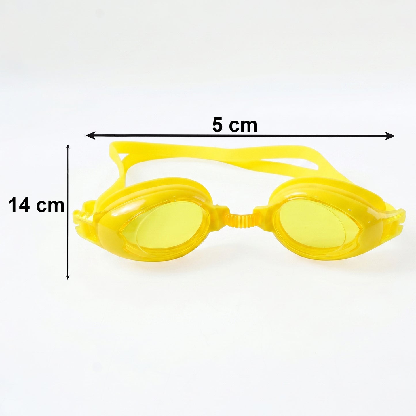 Kids Colorful Swimming Goggles With Anti-leak Seal And Adjustable Strap 1 Pc