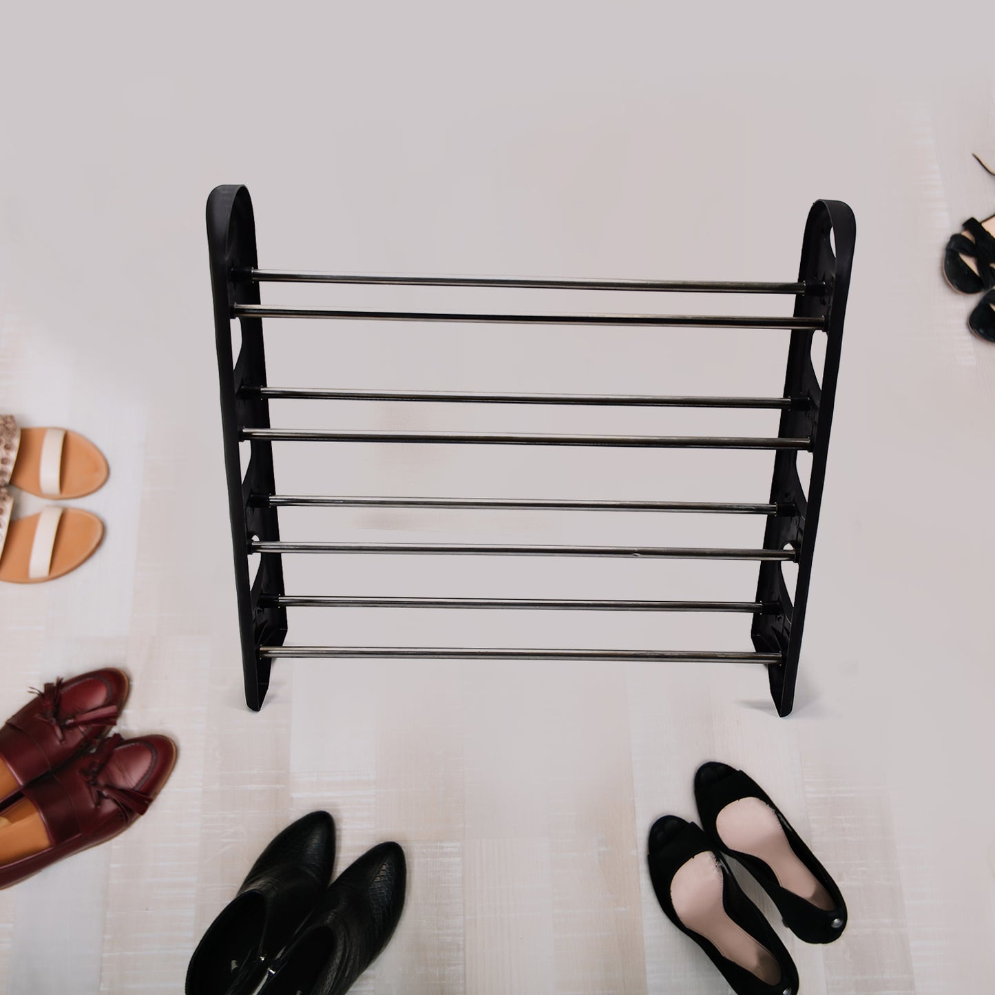 Multi-Tier Shoe Rack Organizer - Space-Saving Storage for Homes - Happy Price - Image 6