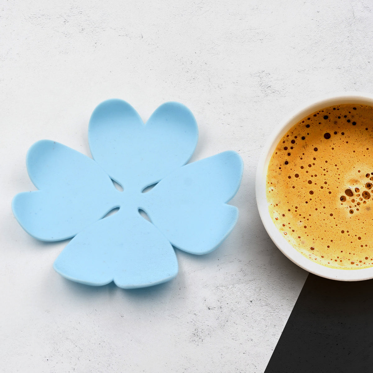 Heat Resistant Coasters For Type Of Glasses Mugs Coffee Coaster With Durable Plastic Material For Glass Cup Kitchendining Table Beautiful Plastic Coasters Coffee Mugs Glasses (6 Pc Set) - Happy Price - Image 2