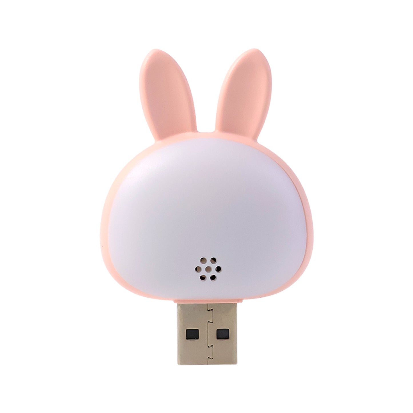 USB Rabbit Night Light with Sound Activation - Plug-in LED Ambient Lamp for Kids Rooms & Bedrooms - Happy Price - Image 2