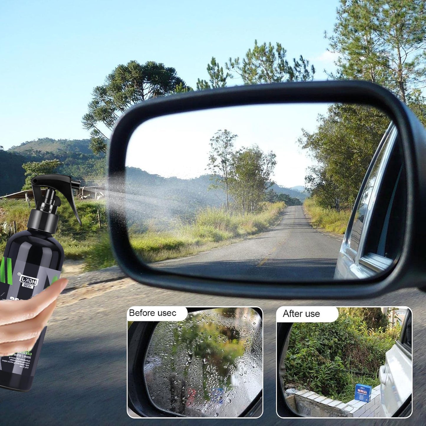 Glass Anti Fog Spray 120ml for Clear Vision - Happy Price - Image 6