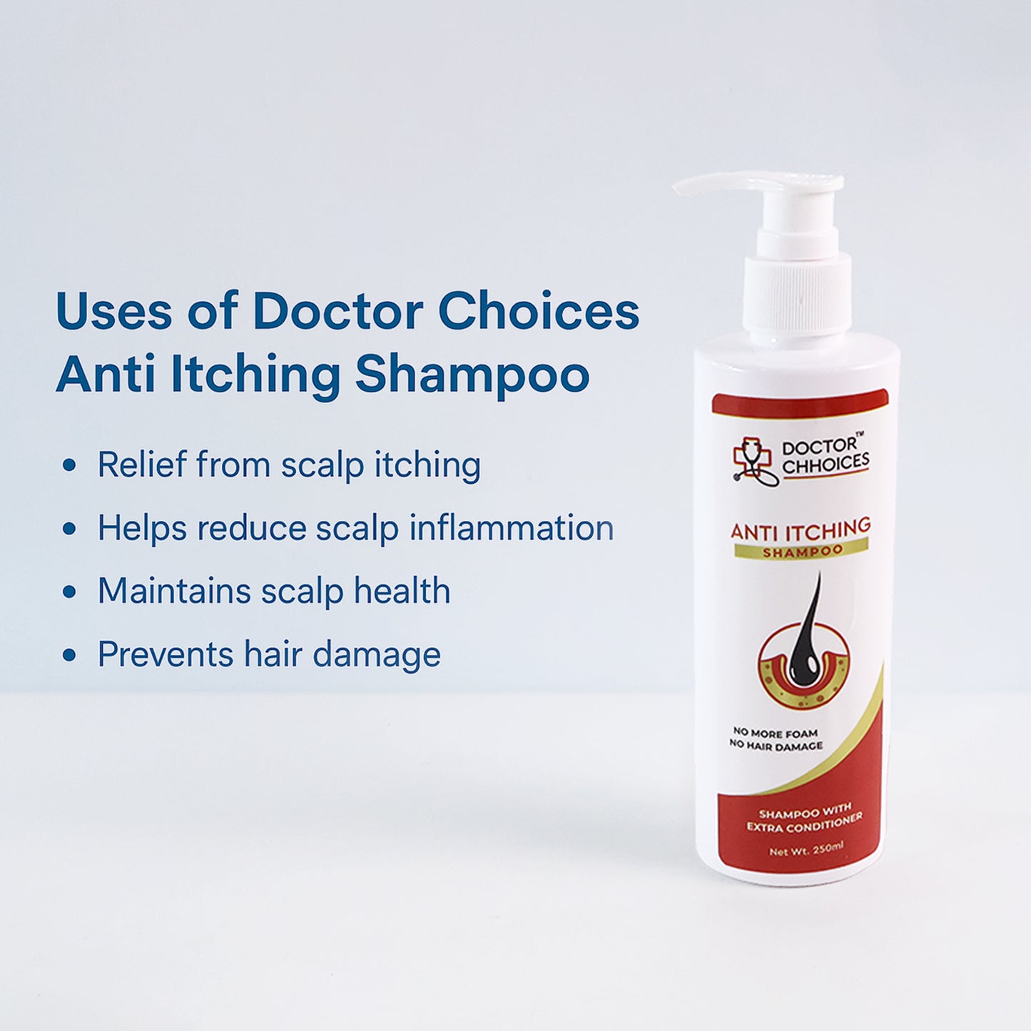 Doctor Chhoices Anti-itching Shampoo 250ml (1 Pc) - Happy Price - Image 5