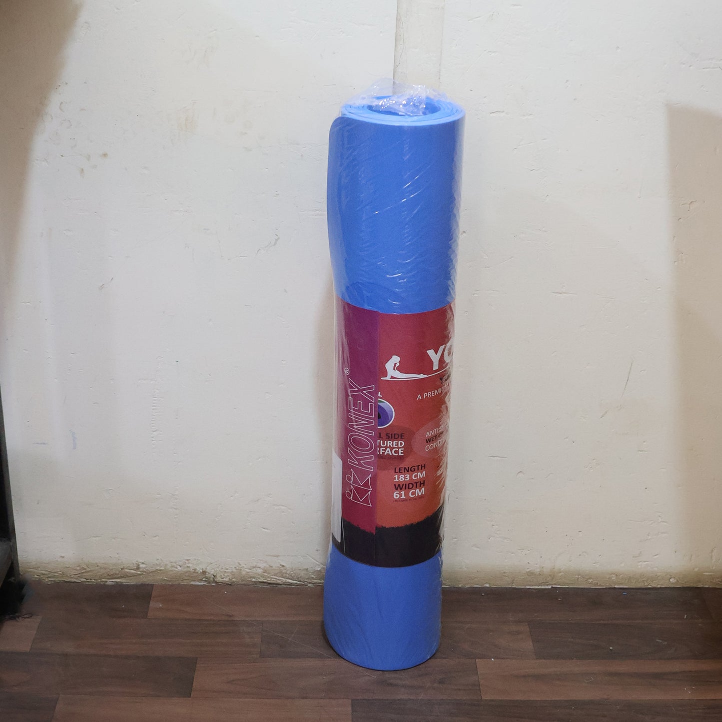 Non-Slip Yoga Mat for Home & Gym - 183x61 cm Blue Exercise Mat (1 Pc) - Great Price - Image 7
