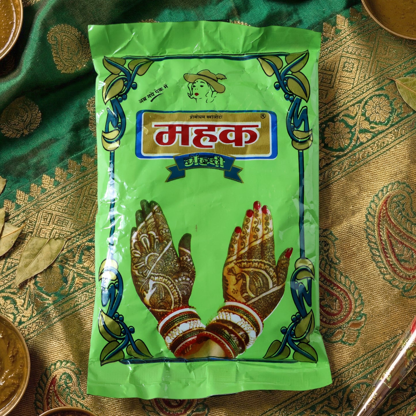 Natural Herbal Mehndi Powder for Body Art - 80 Gram Pack - Happy Price - Image 6