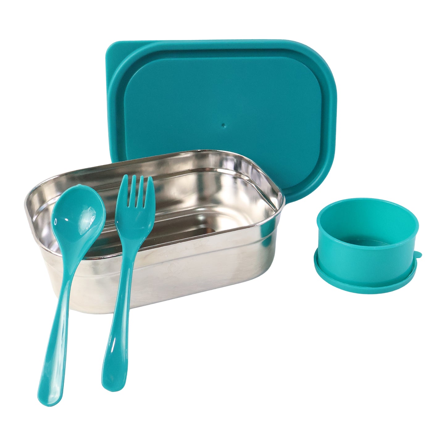 Stainless Steel Lunch Box Set with Leak-Resistant Lid & Cutlery - Great Price - Image 5
