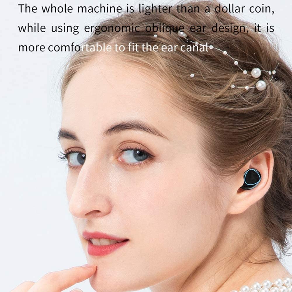 Newest Wireless In Ear Earbuds Bluetooth 5.0 Headphones Mini Stereo Earbuds Sport Headset Bass Sound Built-in Micphone - Happy Price - Image 4