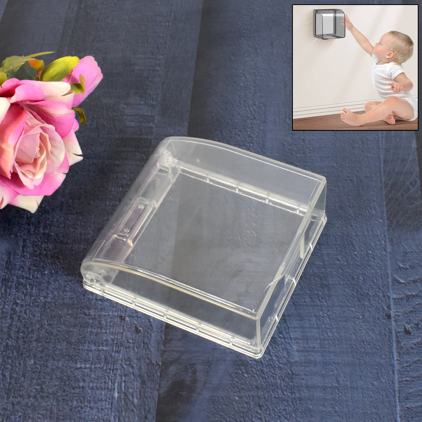 Weatherproof Outlet Cover Outdoor Plug And Receptacle Protector For Bathroom Clear (1 Pc) - Happy Price - Image 2