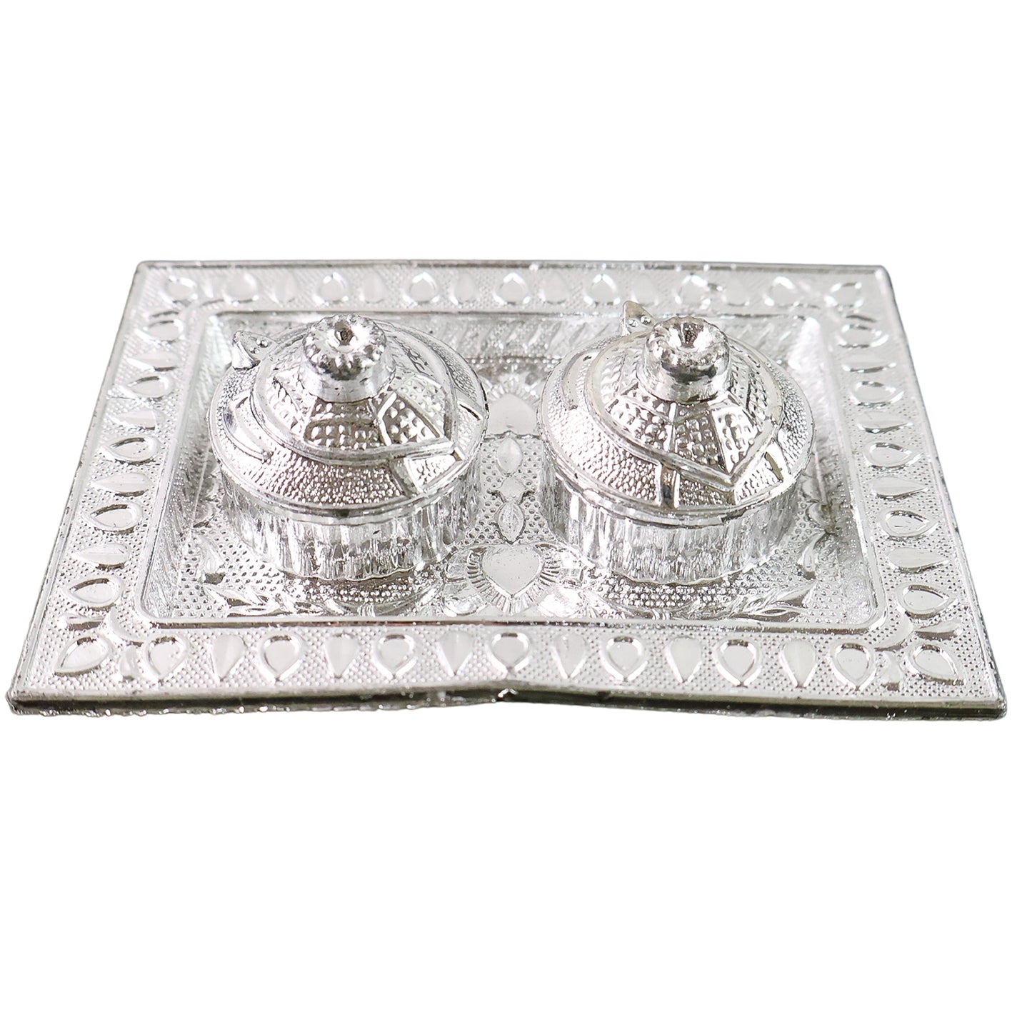 Tray Shape Special Puja Thali (1 Pc Mix Design) - Happy Price - Image 5