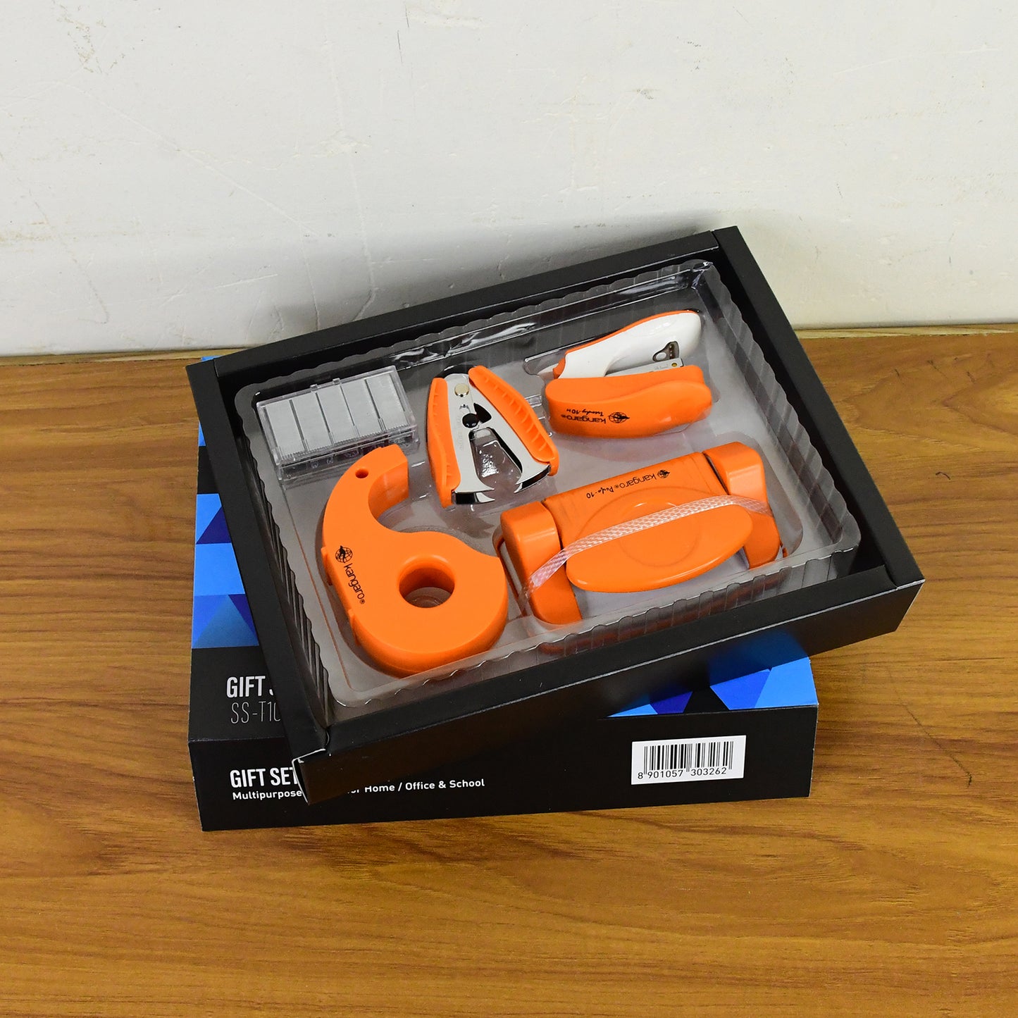 5-in-1 Stationery Kit with Stapler, Staples, Remover, Tape Dispenser & Punch - Happy Price - Image 7