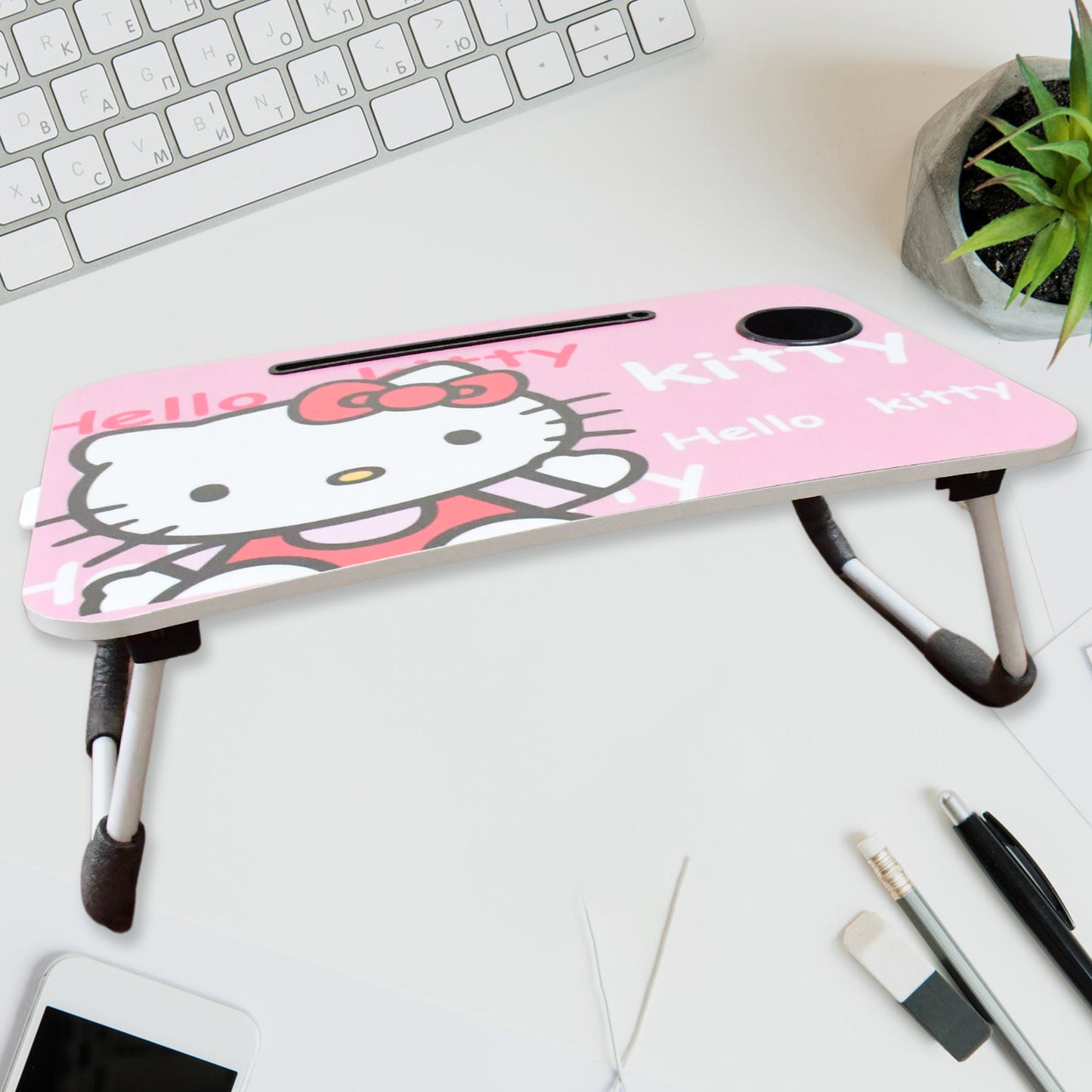Multipurpose Portable Writing Homework Mix Cartoon Design Printed Table (1 Pc Mix Design 6141 Cm) - Happy Price - Image 2