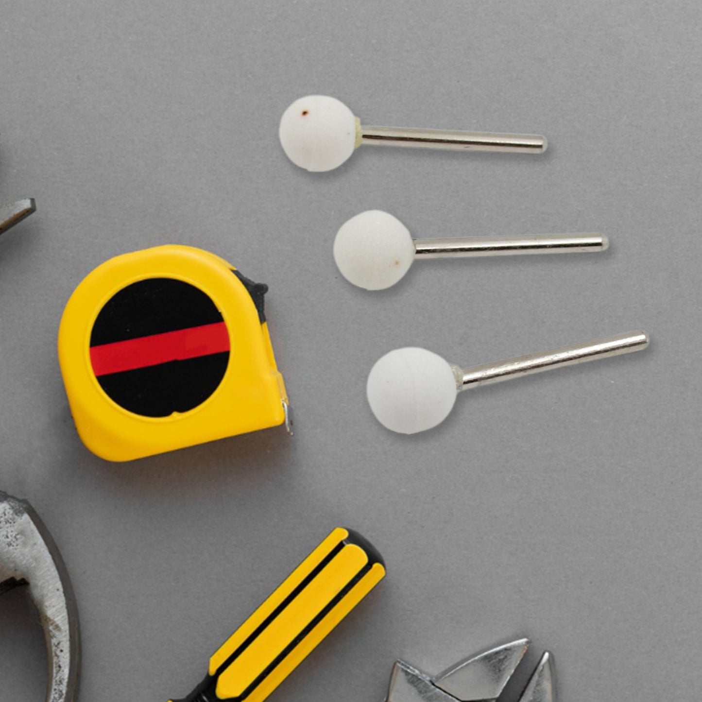 Abrasive Mounted Grinding Stone Spherical Head Wheel Abrasive Tools (3 Pcs) - Happy Price - Image 2