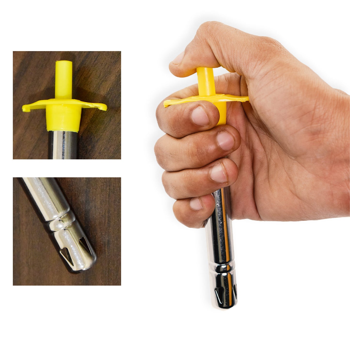 Stainless Steel Durable Gas Lighter For Kitchen Stove - Happy Price - Image 3